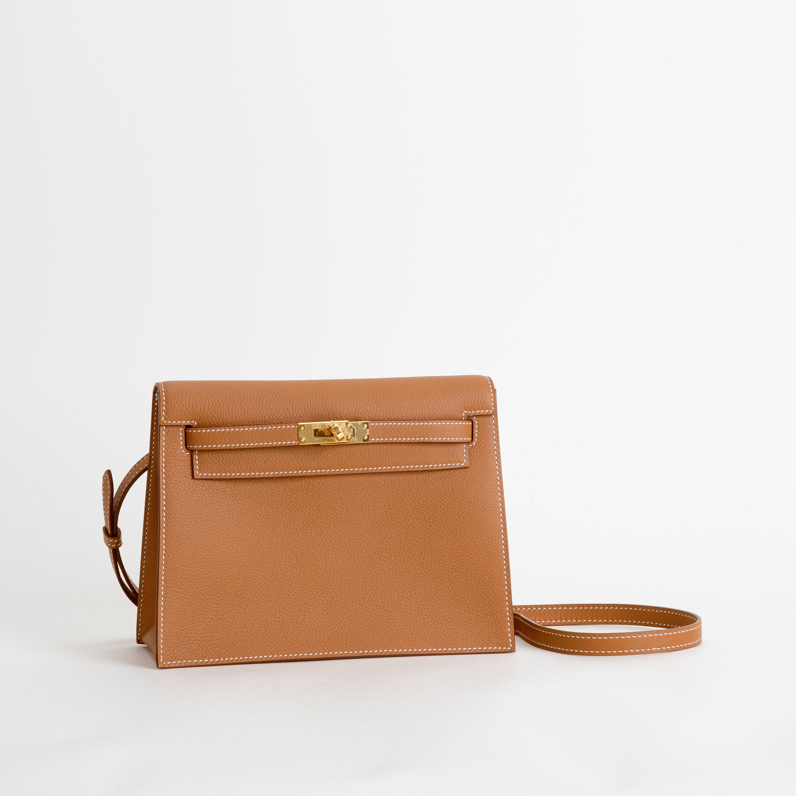 KELLY DANSE EVERCOLOR LEATHER GOLD WITH GOLD HARDWARE (GHW)