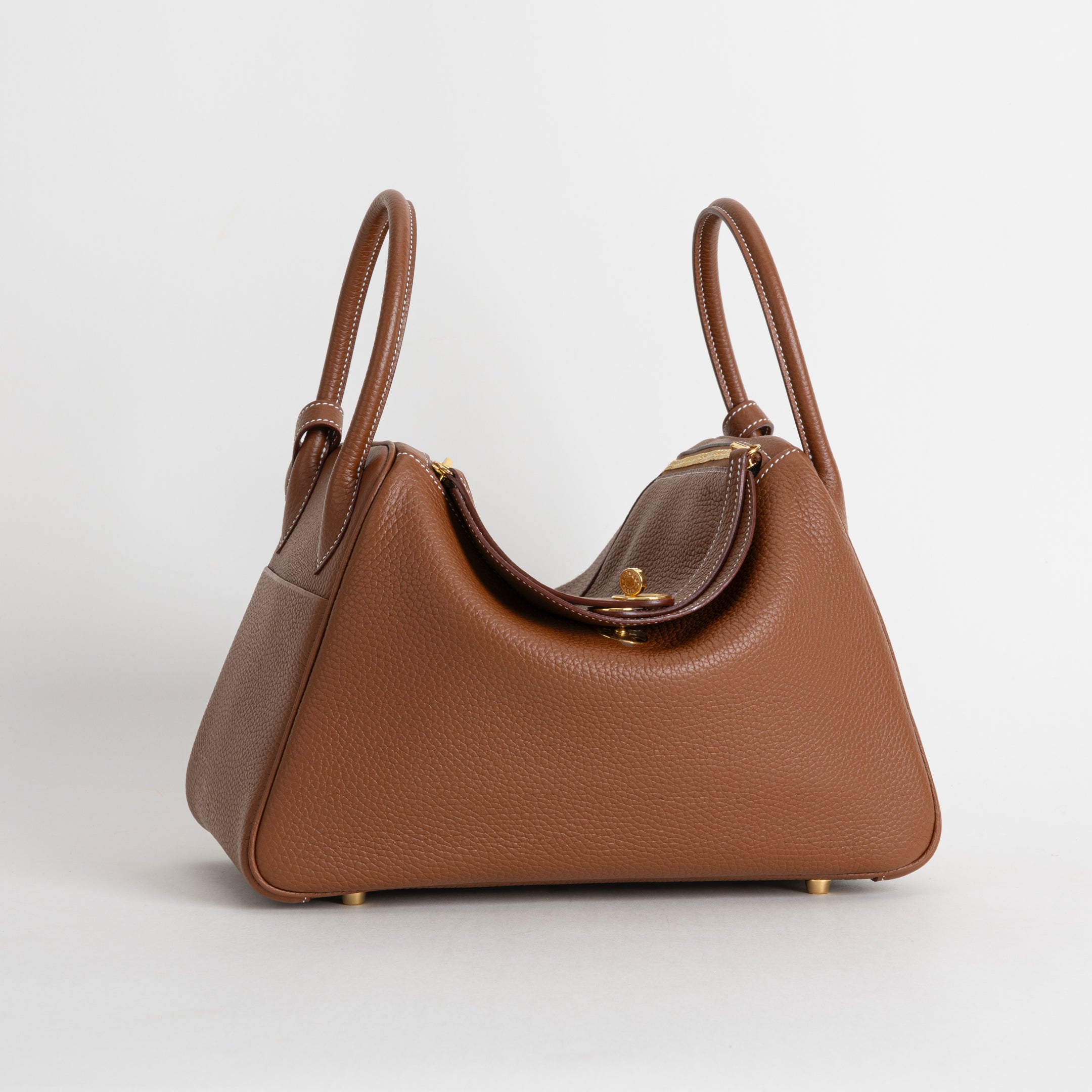 LINDY 30 CLEMENCE LEATHER GOLD WITH GOLD HARDWARE (GHW)