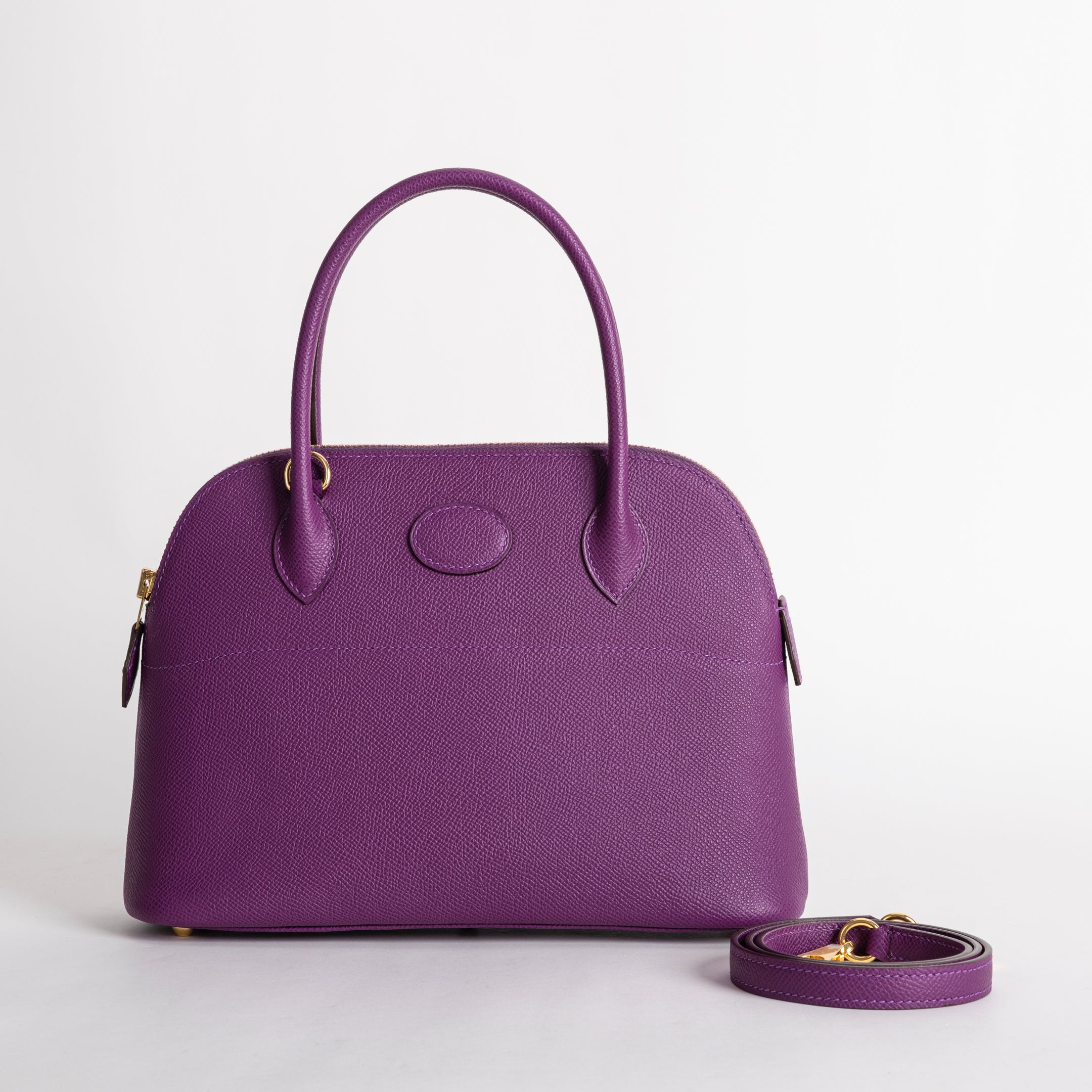 BOLIDE 27 EPSOM LEATHER ANEMONE WITH GOLD HARDWARE (GHW)