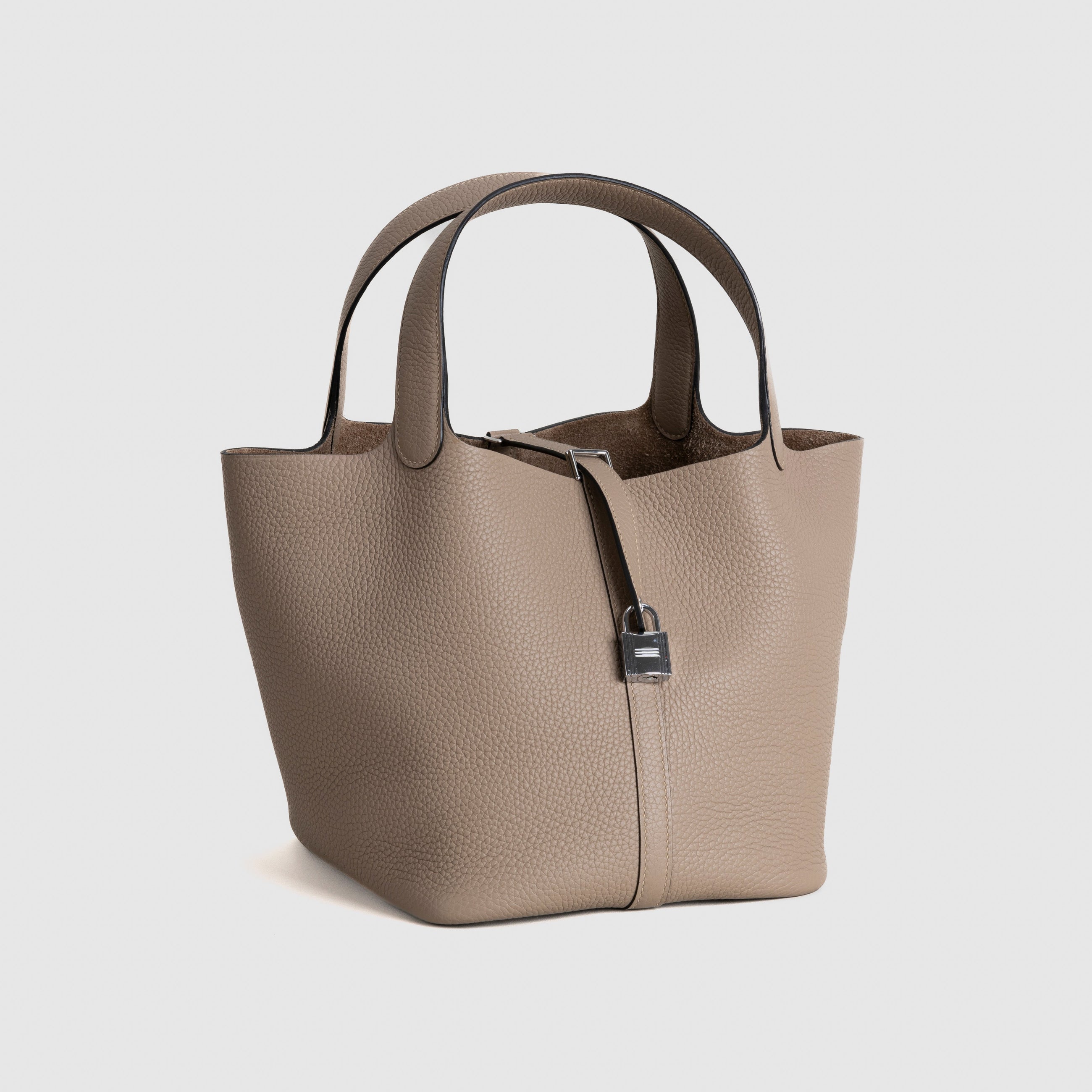 PICOTIN 22 LOCK CLEMENCE LEATHER TRENCH WITH PALLADIUM HARDWARE (PHW)