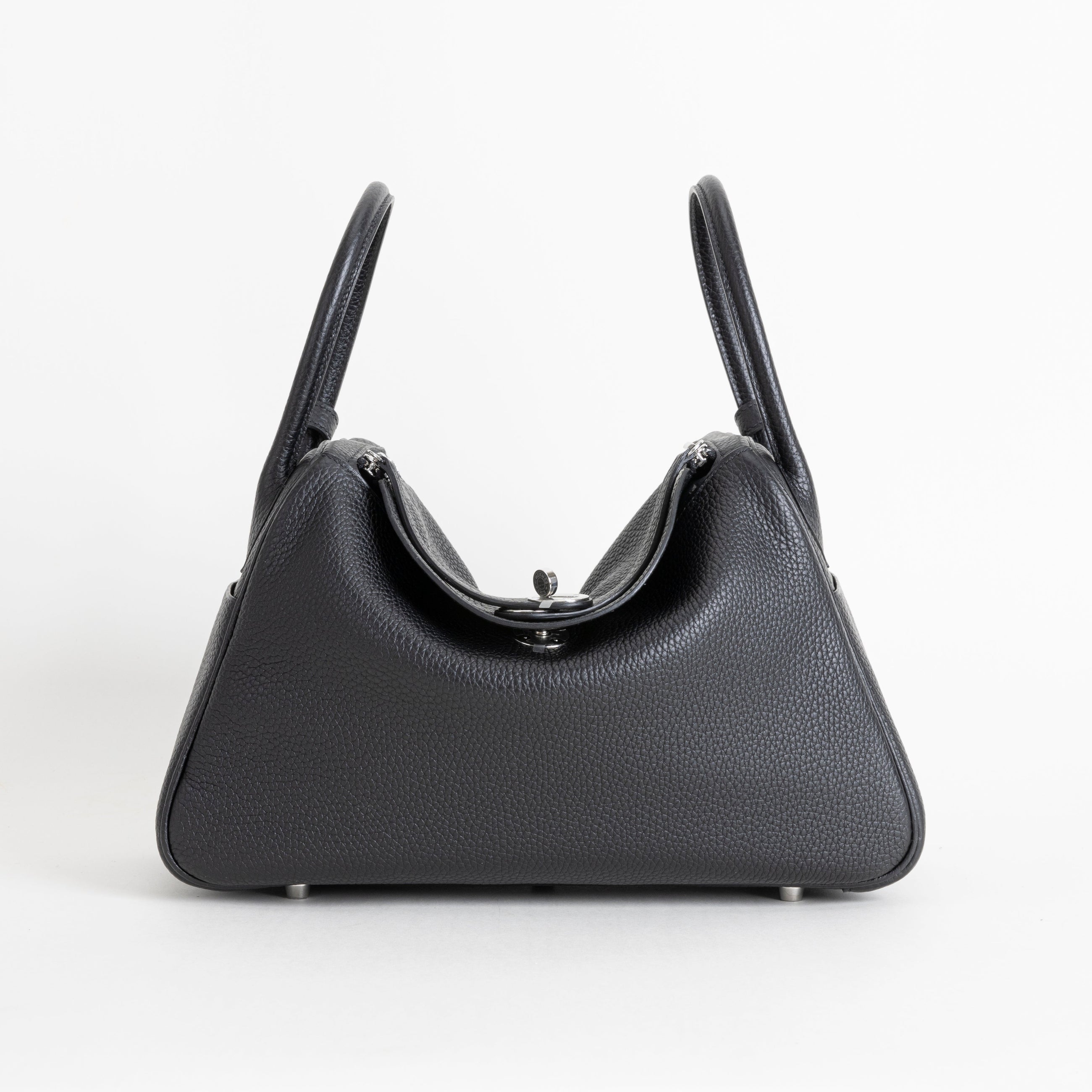 LINDY 30 CLEMENCE LEATHER NOIR (BLACK) WITH PALLADIUM HARDWARE (PHW)