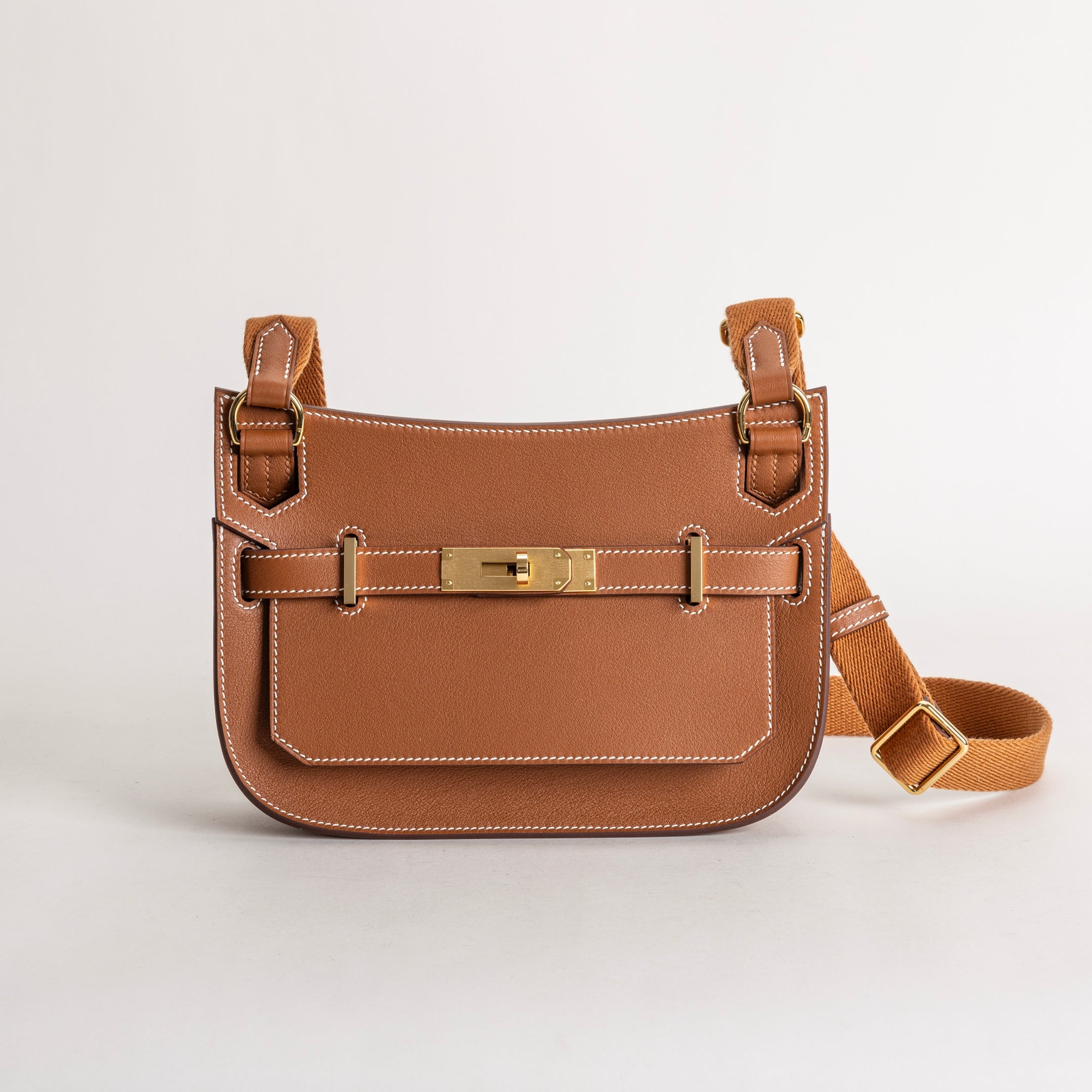 JYPSIERE MINI SWIFT LEATHER GOLD WITH GOLD HARDWARE (GHW)