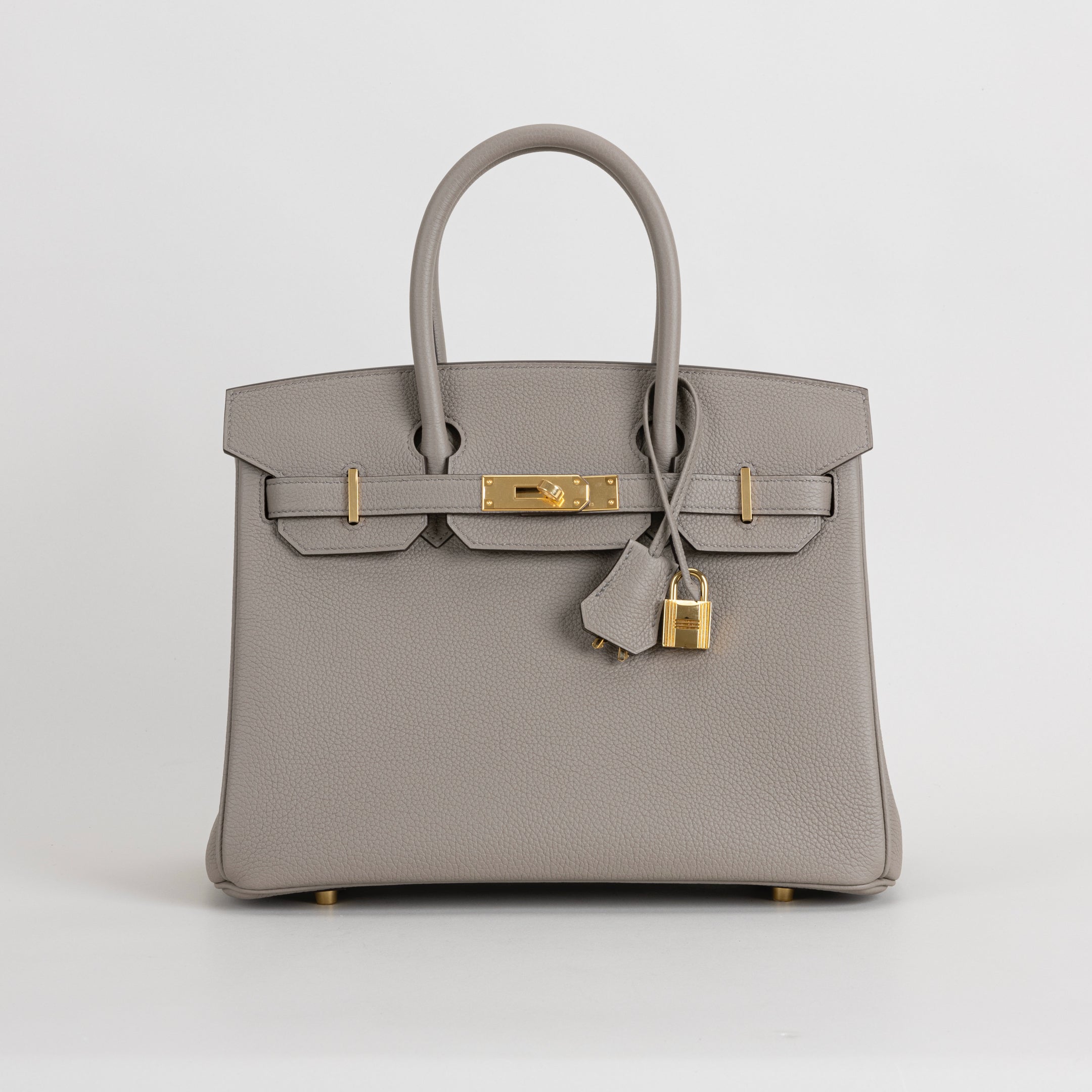 BIRKIN 30 TOGO LEATHER GRIS ASPHALTE WITH GOLD HARDWARE (GHW)