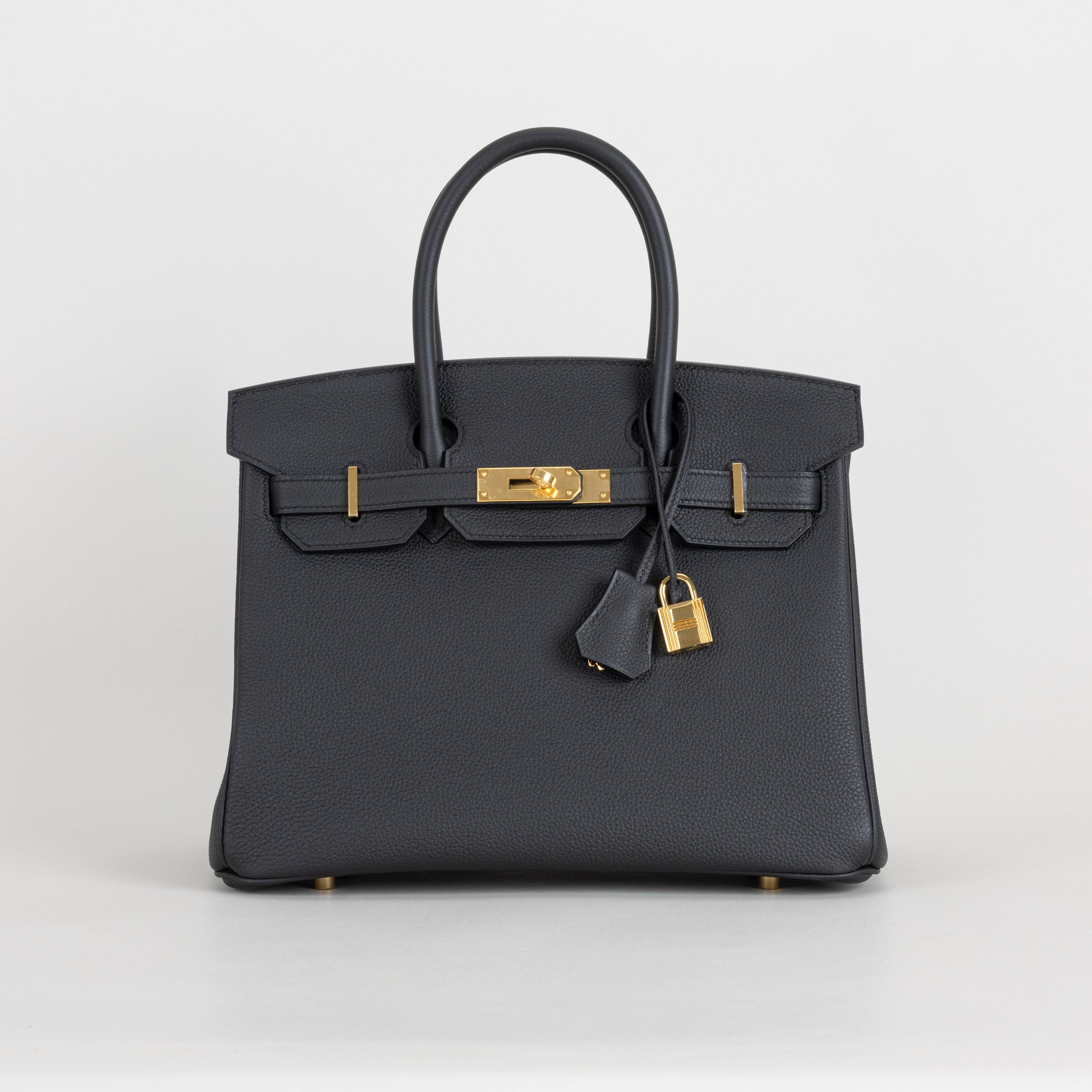 BIRKIN 30 TOGO LEATHER NOIR (BLACK) WITH GOLD HARDWARE (GHW)