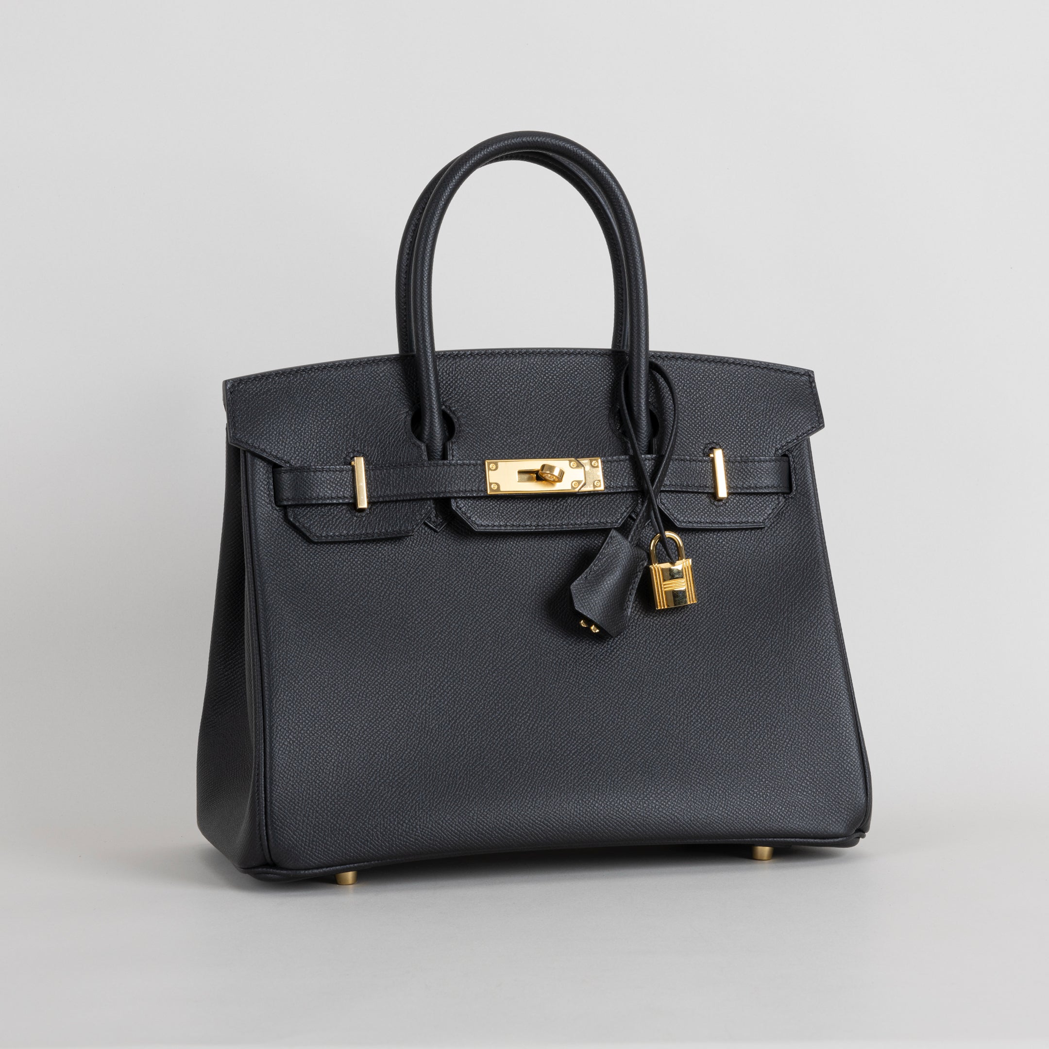 BIRKIN 30 EPSOM LEATHER NOIR (BLACK) WITH GOLD HARDWARE (GHW)