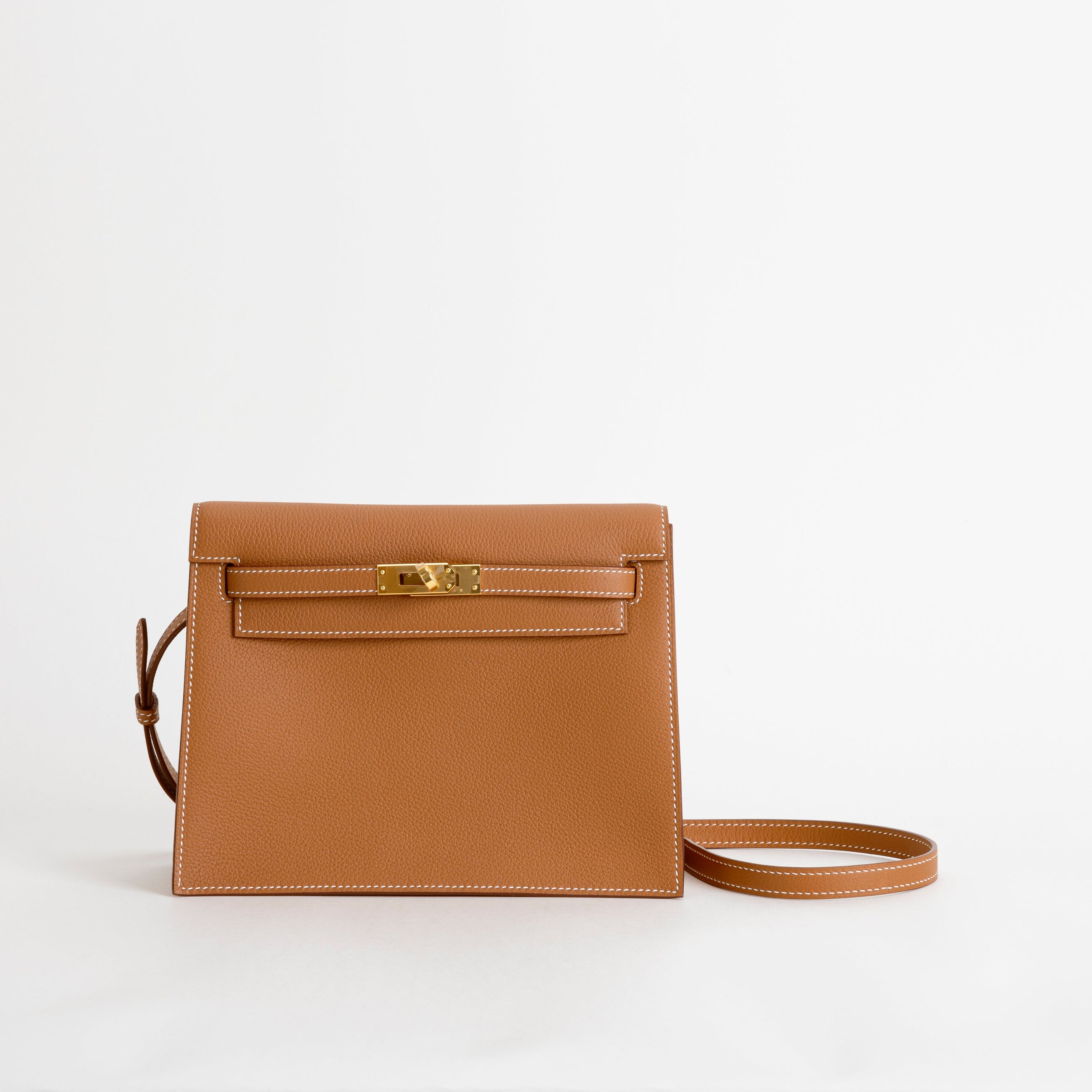 KELLY DANSE EVERCOLOR LEATHER GOLD WITH GOLD HARDWARE (GHW)