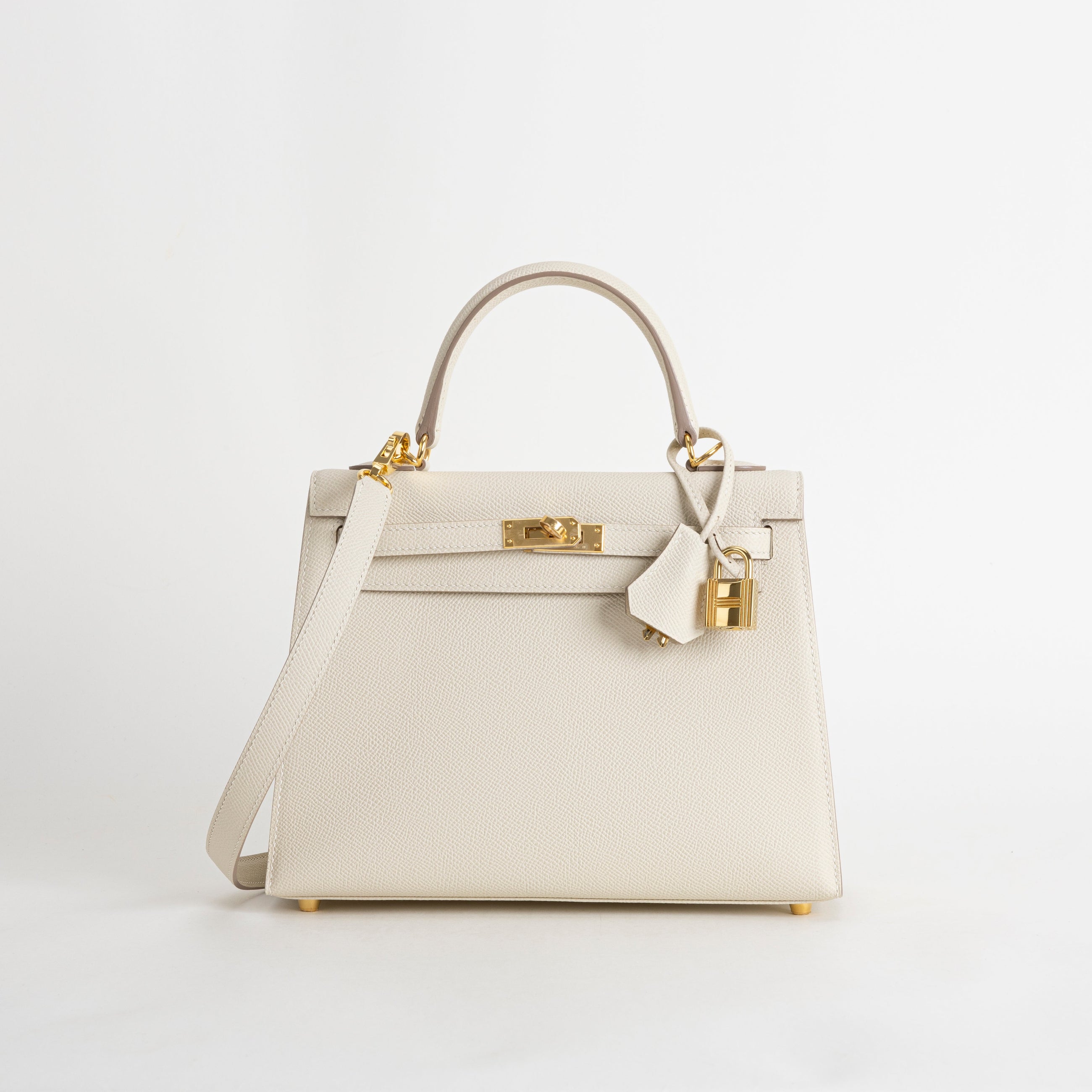 KELLY 25 EPSOM LEATHER CRAIE WITH GOLD HARDWARE (GHW)