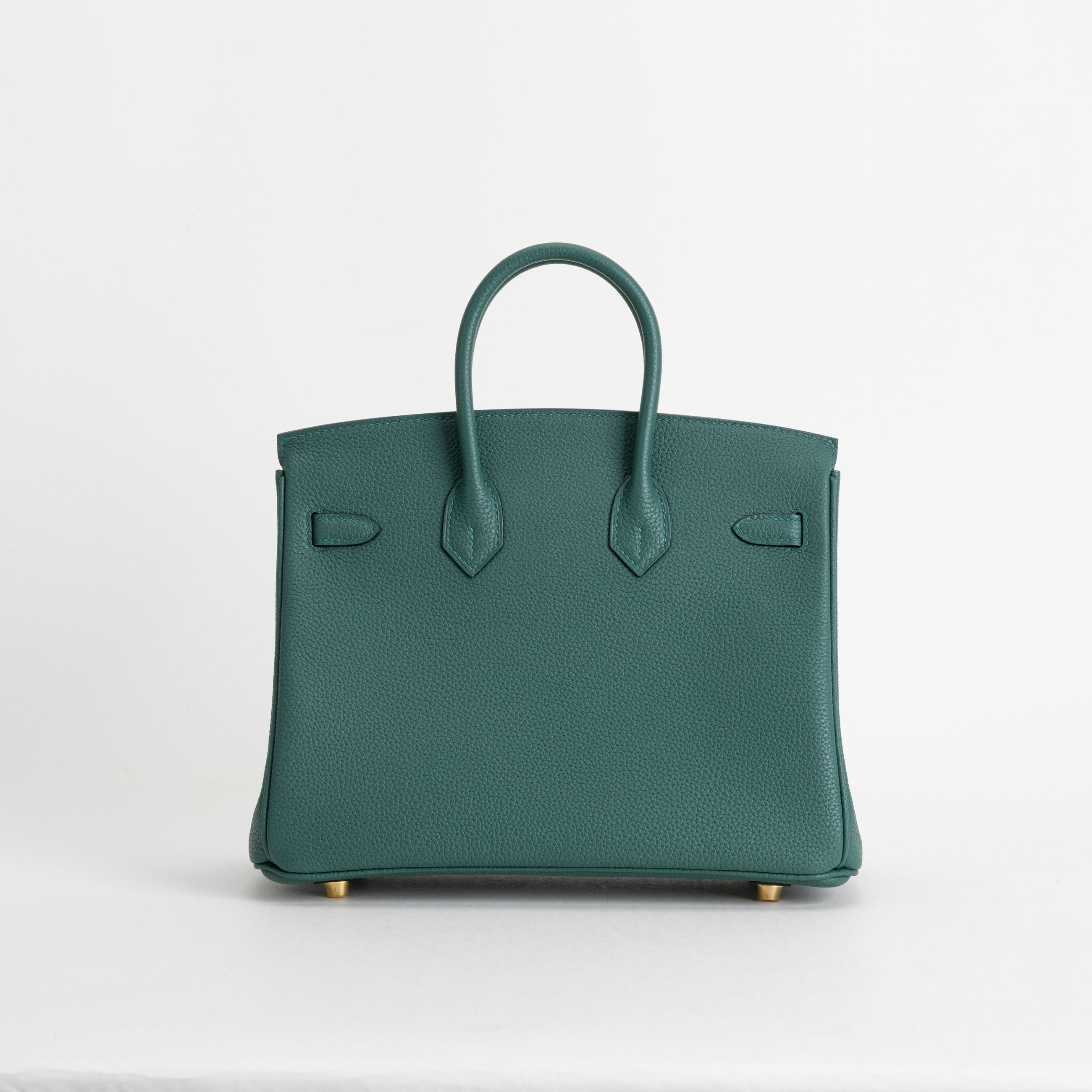 BIRKIN 25 TOGO LEATHER MALACHITE WITH GOLD HARDWARE (GHW)