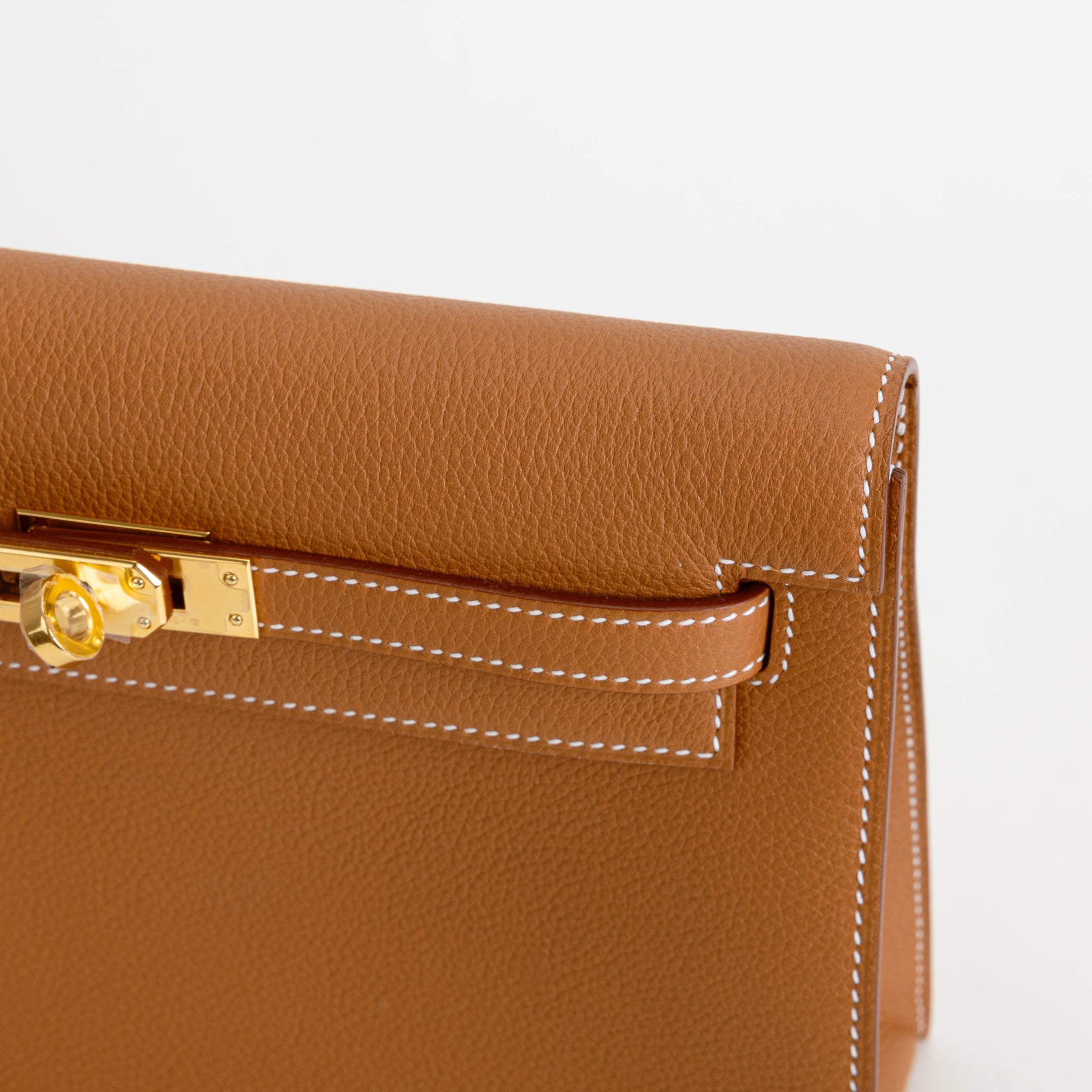 KELLY DANSE EVERCOLOR LEATHER GOLD WITH GOLD HARDWARE (GHW)