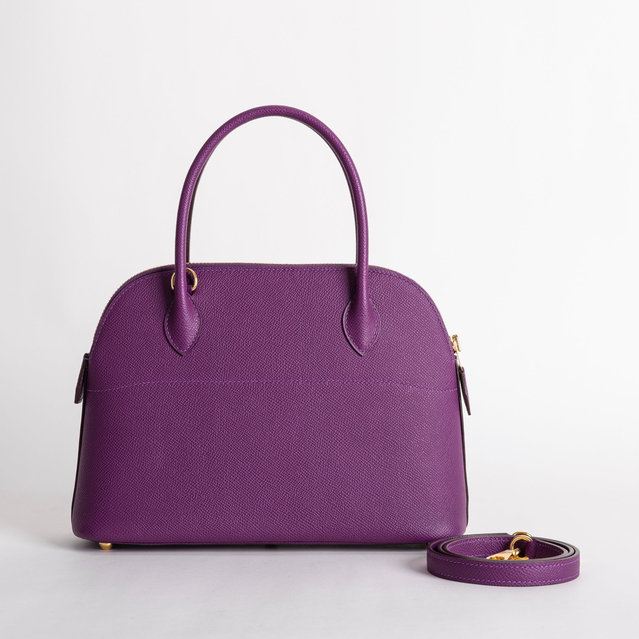 BOLIDE 27 EPSOM LEATHER ANEMONE WITH GOLD HARDWARE (GHW)