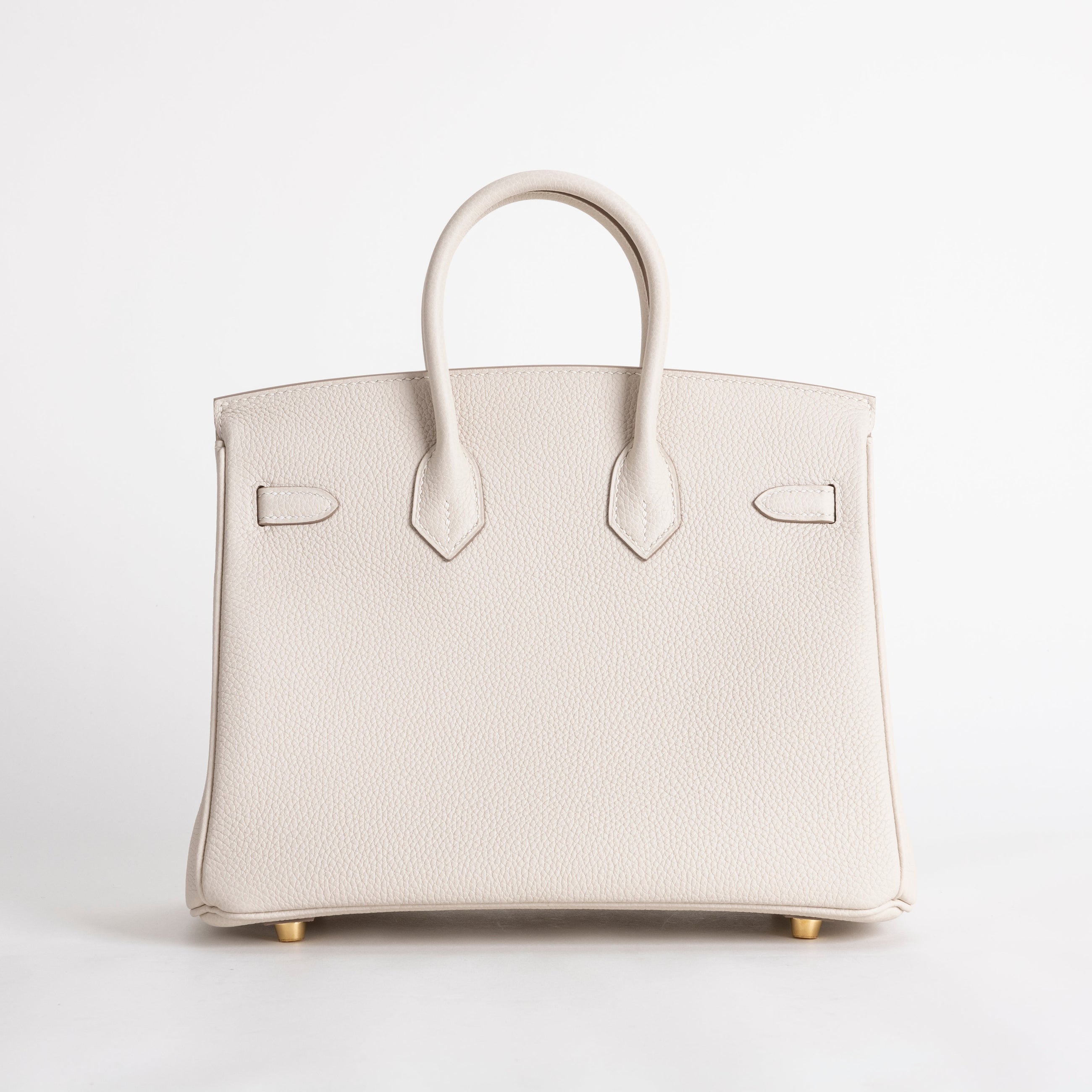 BIRKIN 25 TOGO LEATHER CRAIE WITH GOLD HARDWARE (GHW)