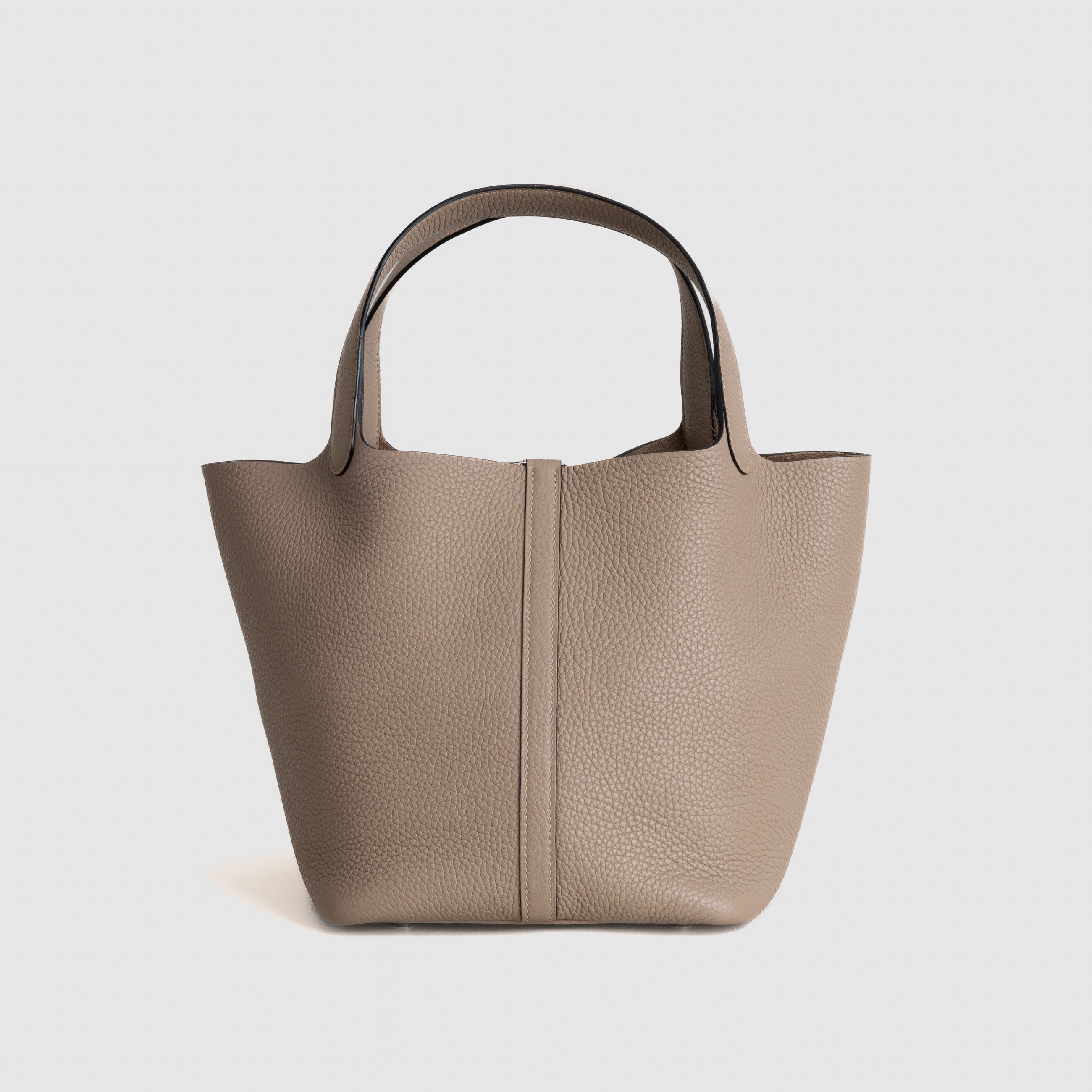 PICOTIN 22 LOCK CLEMENCE LEATHER TRENCH WITH PALLADIUM HARDWARE (PHW)