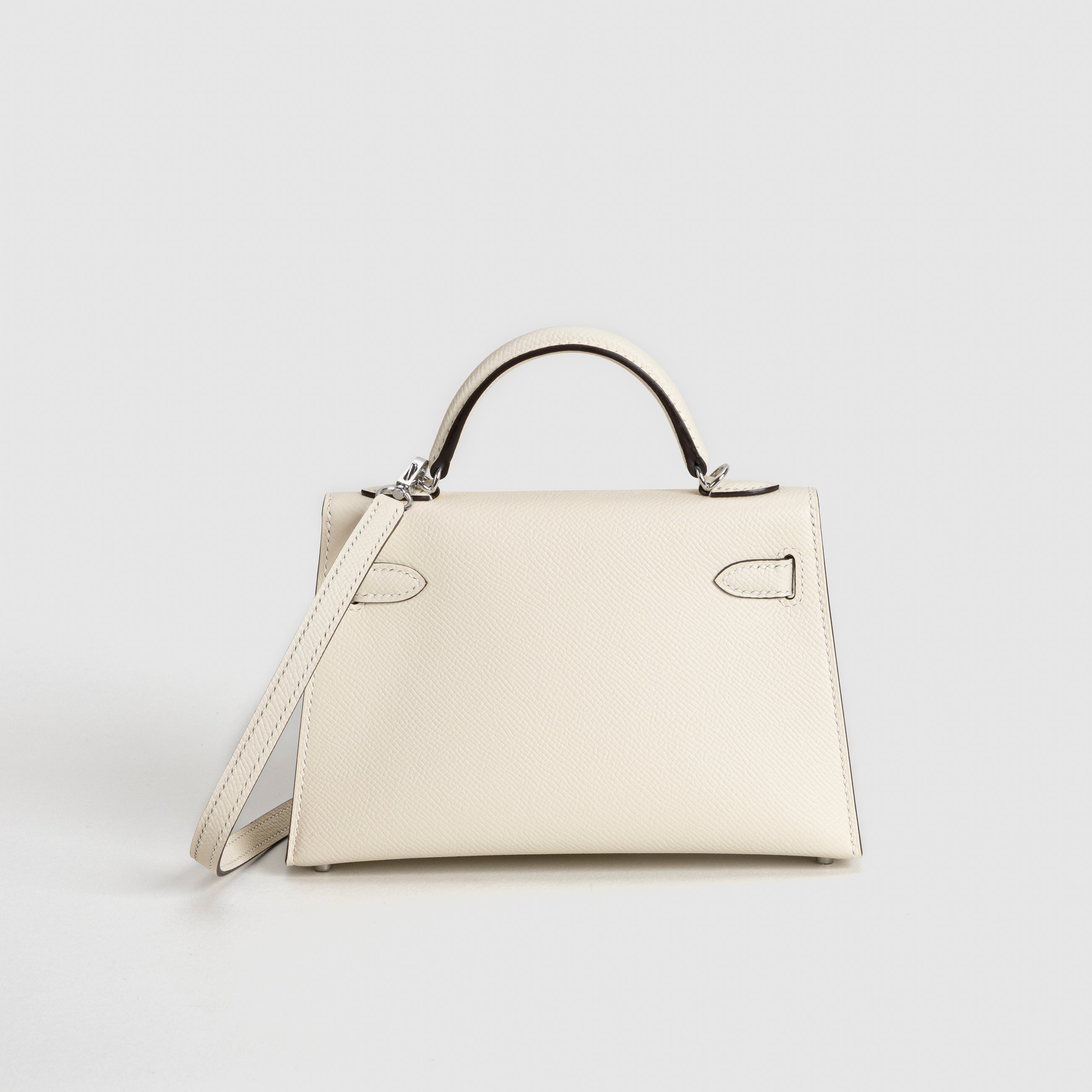MINI KELLY II (20) EPSOM LEATHER NATA WITH PALLADIUM HARDWARE (PHW)