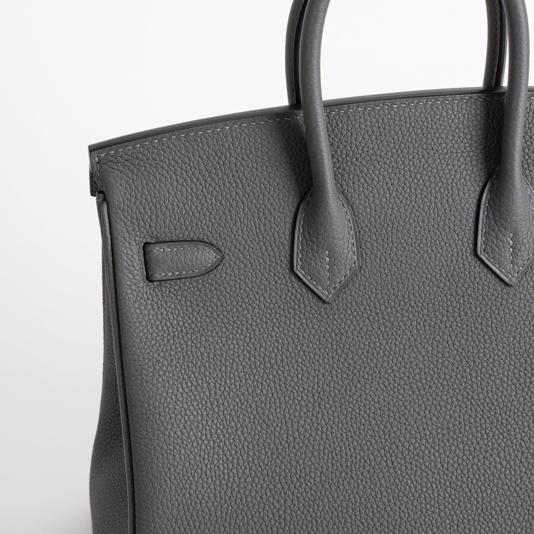 BIRKIN 25 TOGO LEATHER GRIS MEYER WITH GOLD HARDWARE (GHW)