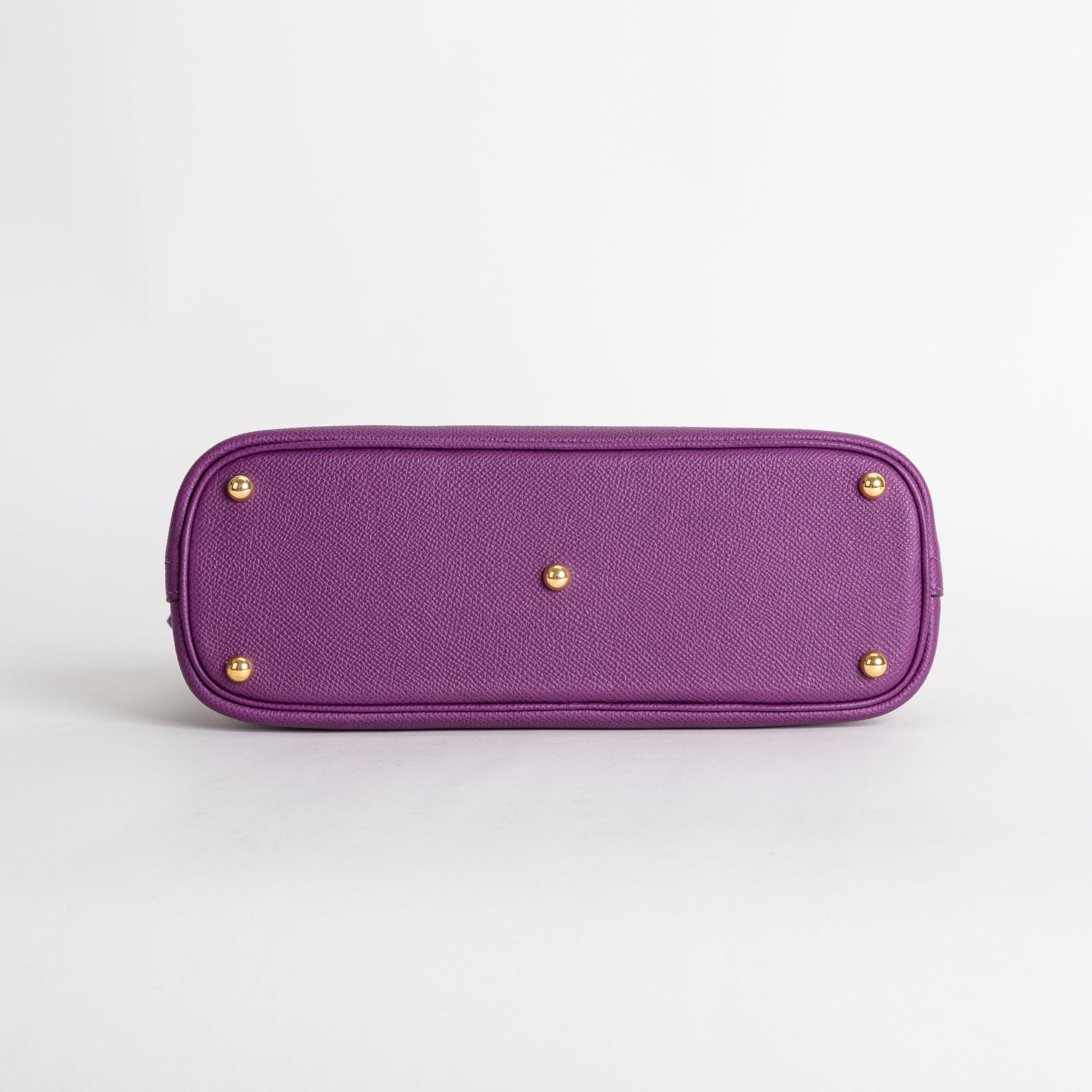 BOLIDE 27 EPSOM LEATHER ANEMONE WITH GOLD HARDWARE (GHW)