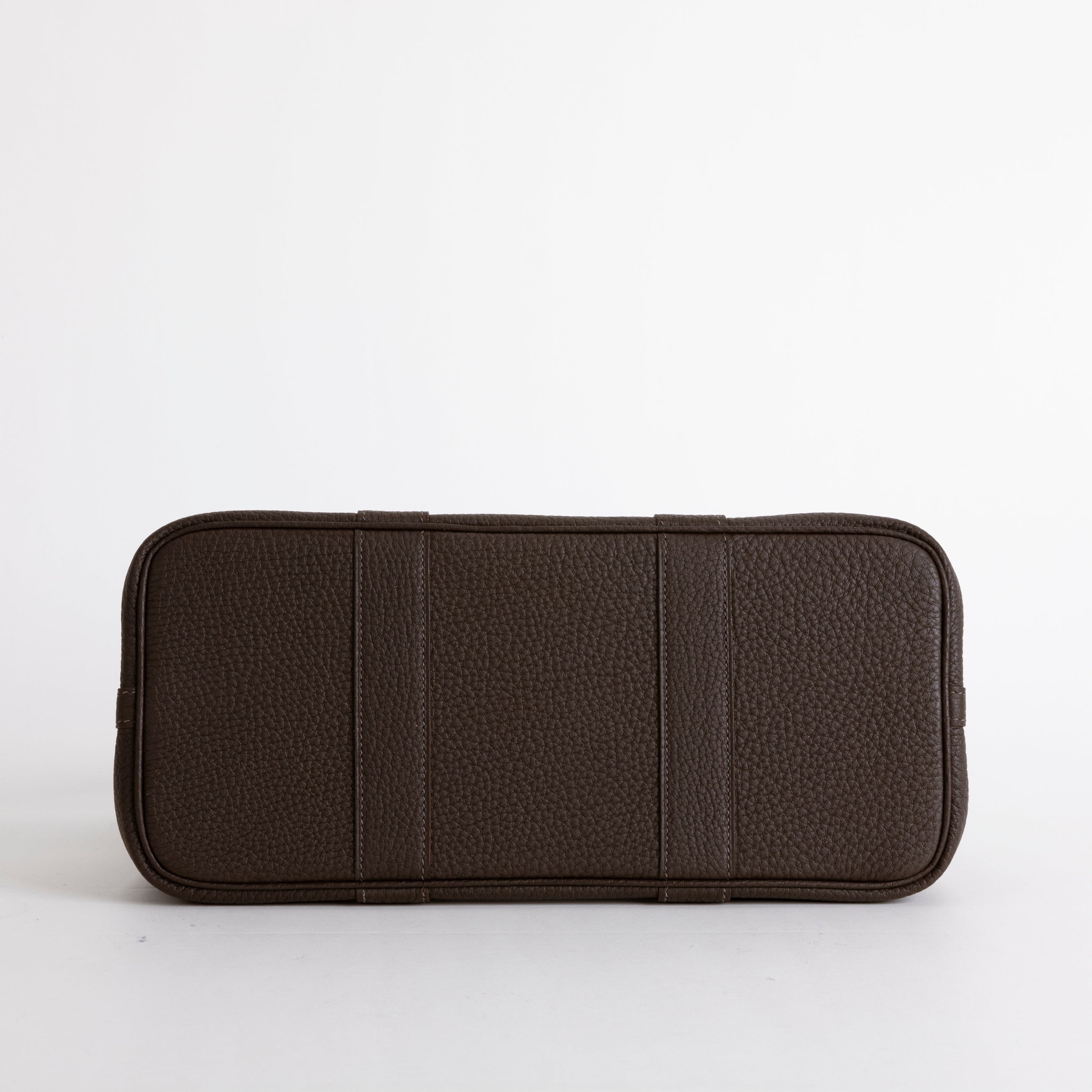 GARDEN PARTY 30 NEGONDA LEATHER EBENE WITH PALLADIUM HARDWARE (PHW)