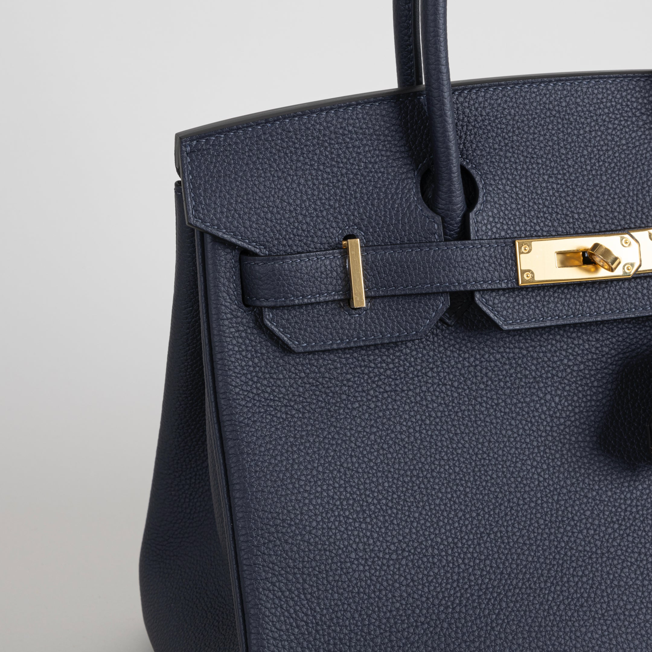 BIRKIN 30 TOGO LEATHER BLEU NUIT WITH GOLD HARDWARE (GHW)