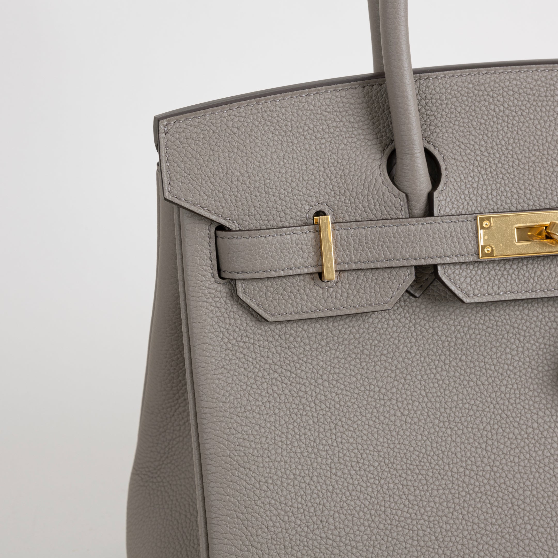 BIRKIN 30 TOGO LEATHER GRIS ASPHALTE WITH GOLD HARDWARE (GHW)