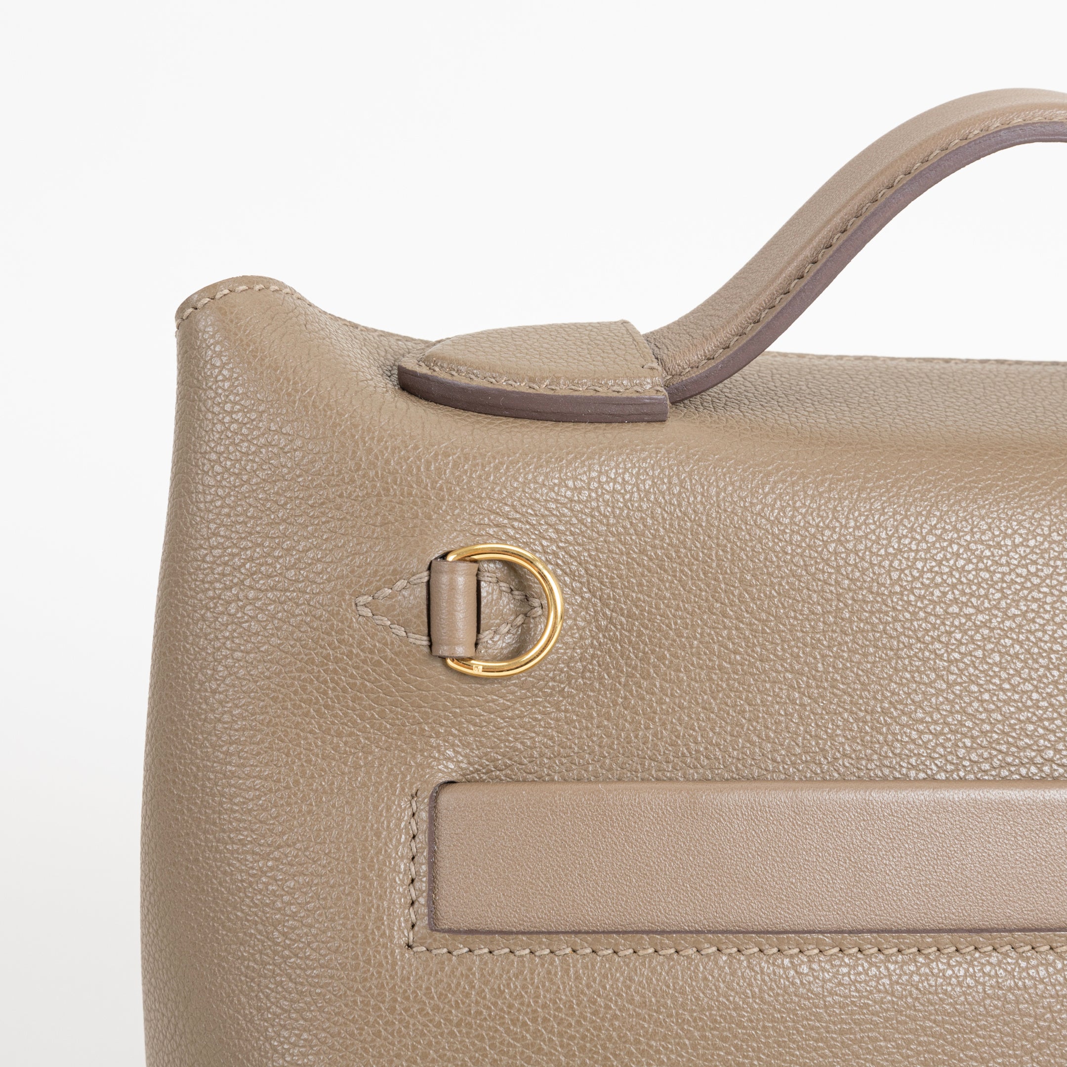 24/24 (MINI) EVERCOLOR & SWIFT LEATHER BEIGE DE WEIMAR WITH GOLD HARDWARE (GHW)