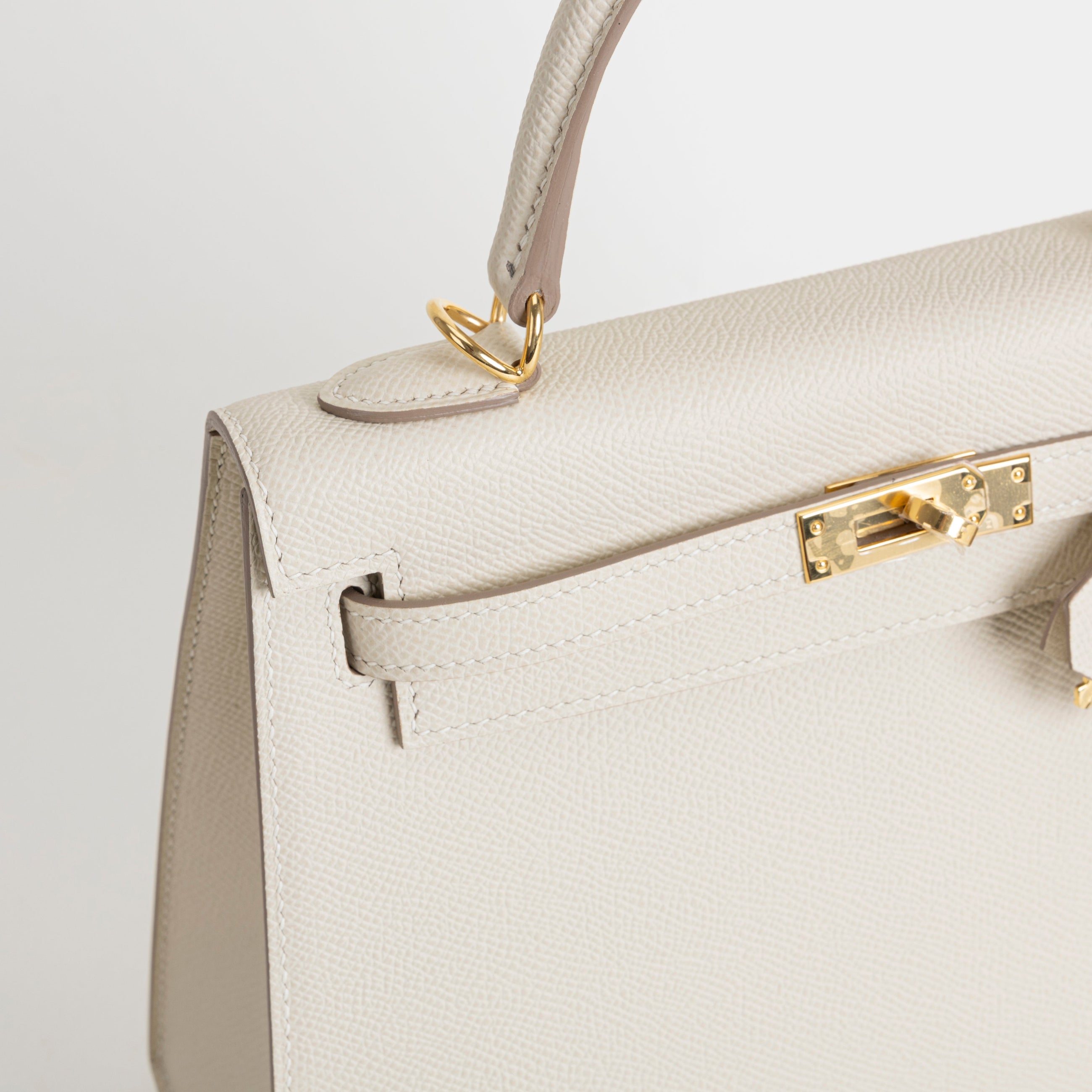 KELLY 25 EPSOM LEATHER CRAIE WITH GOLD HARDWARE (GHW)