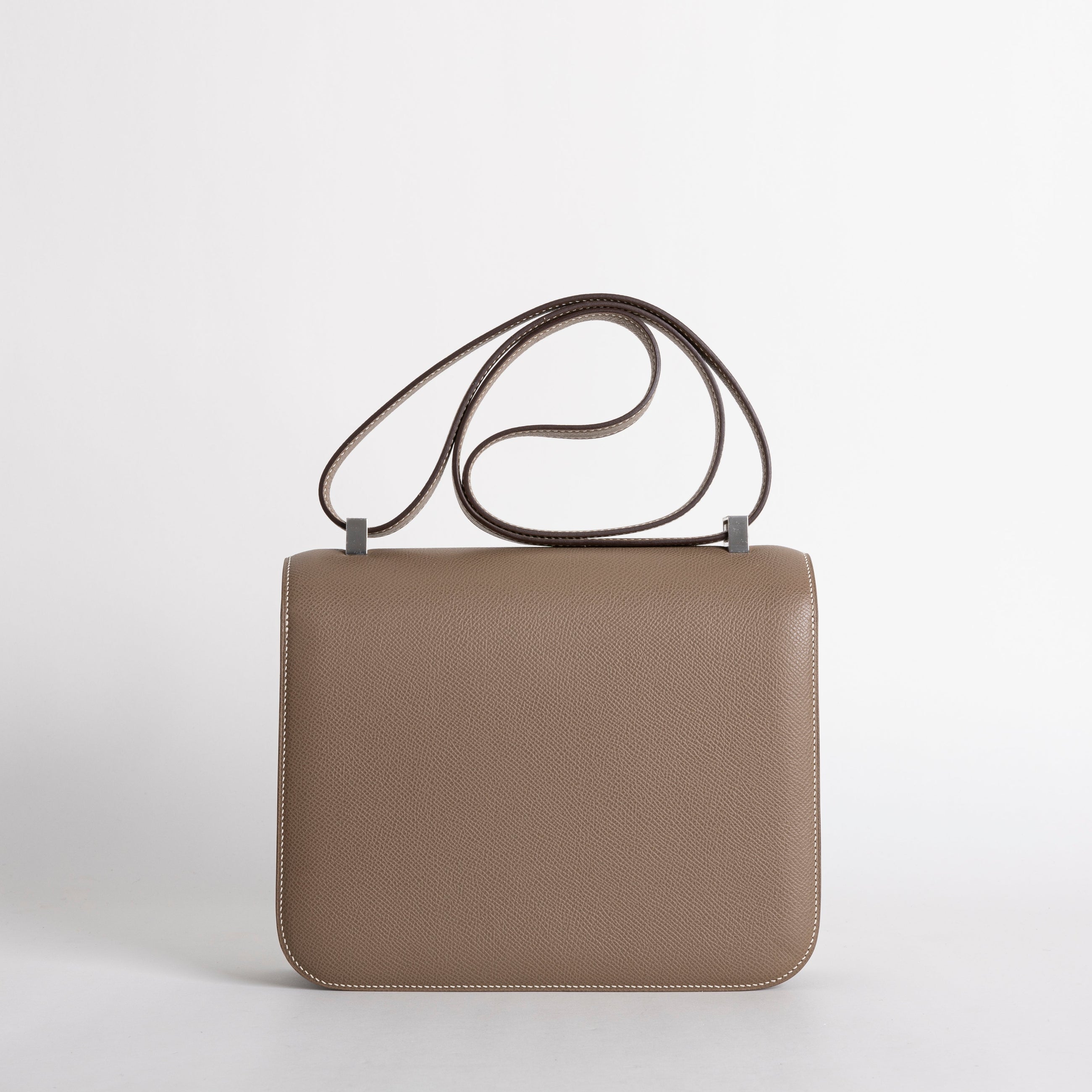 CONSTANCE 24 EPSOM LEATHER ETOUPE WITH PALLADIUM HARDWARE (PHW)