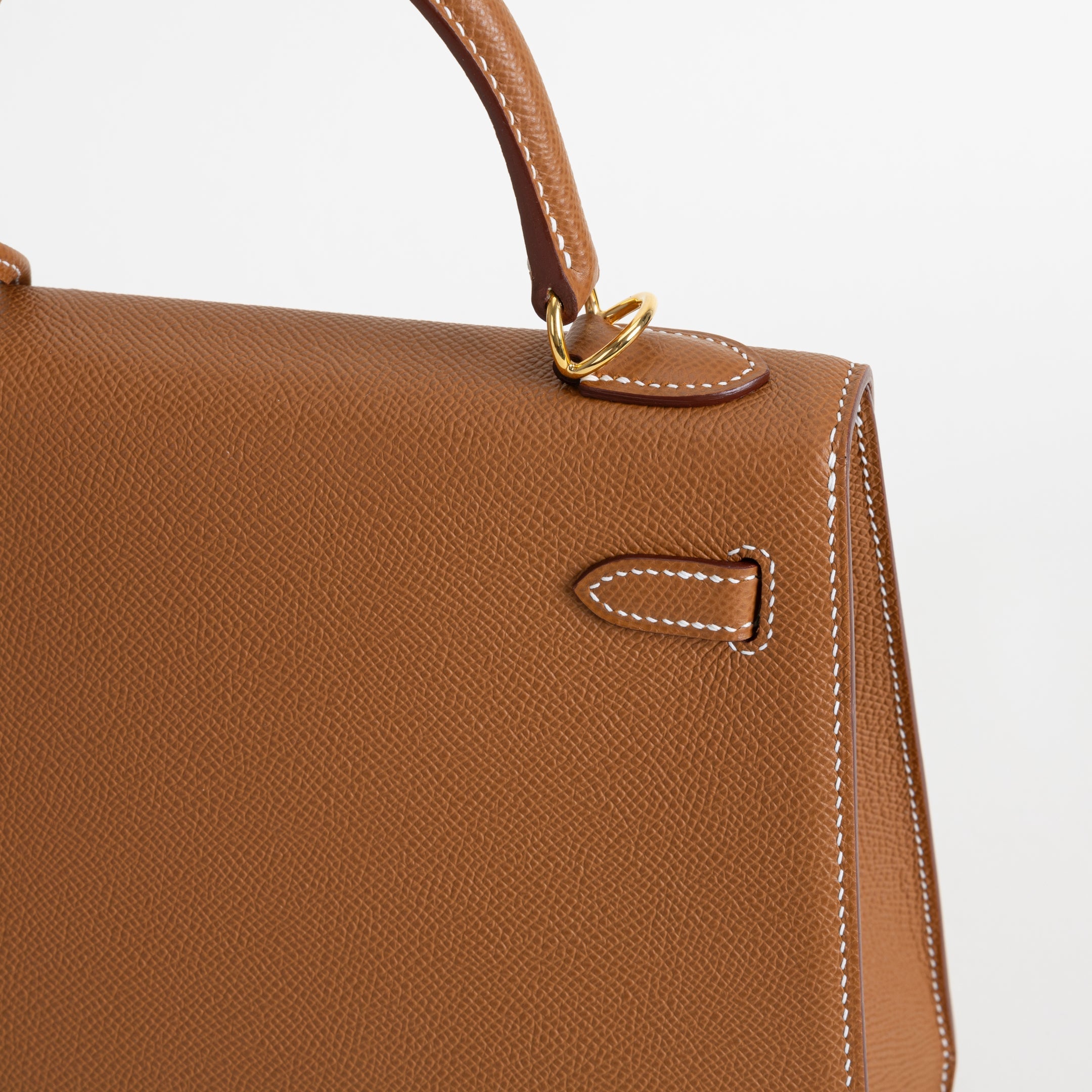 KELLY 25 EPSOM LEATHER GOLD WITH GOLD HARDWARE (GHW)