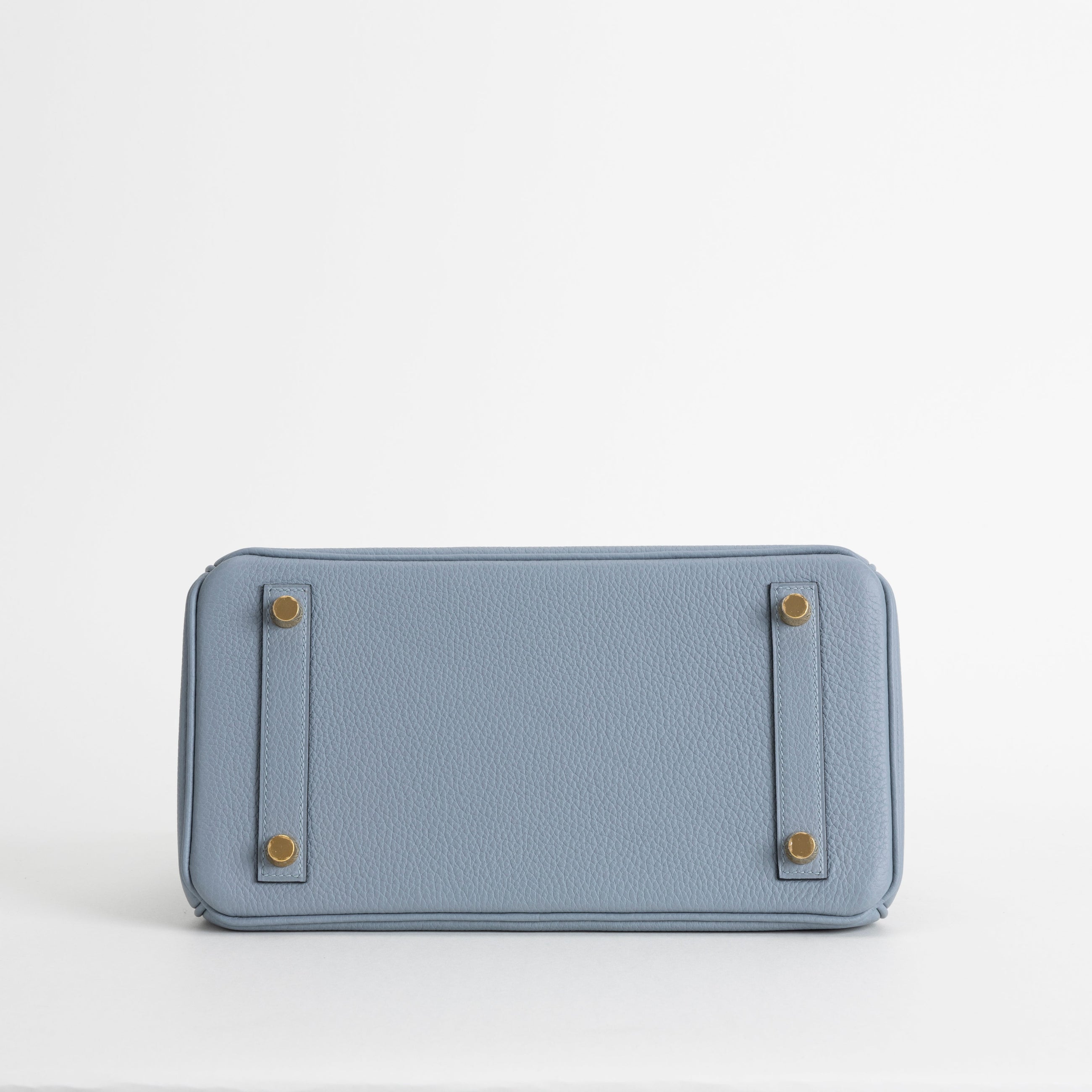 BIRKIN 25 TOGO LEATHER BLEU LIN WITH GOLD HARDWARE (GHW)