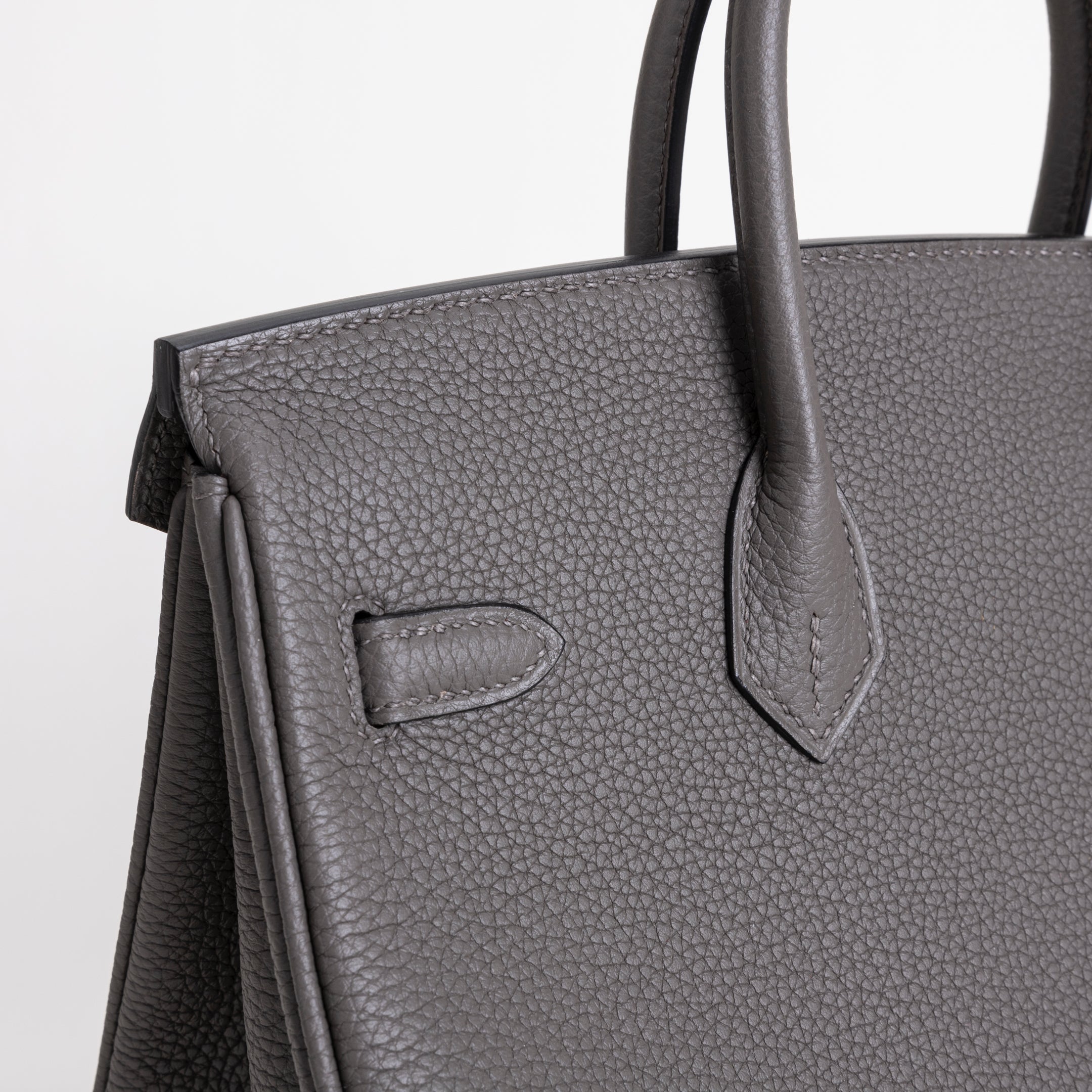 BIRKIN 25 TOGO LEATHER ETAIN WITH ROSE GOLD HARDWARE (RGHW)