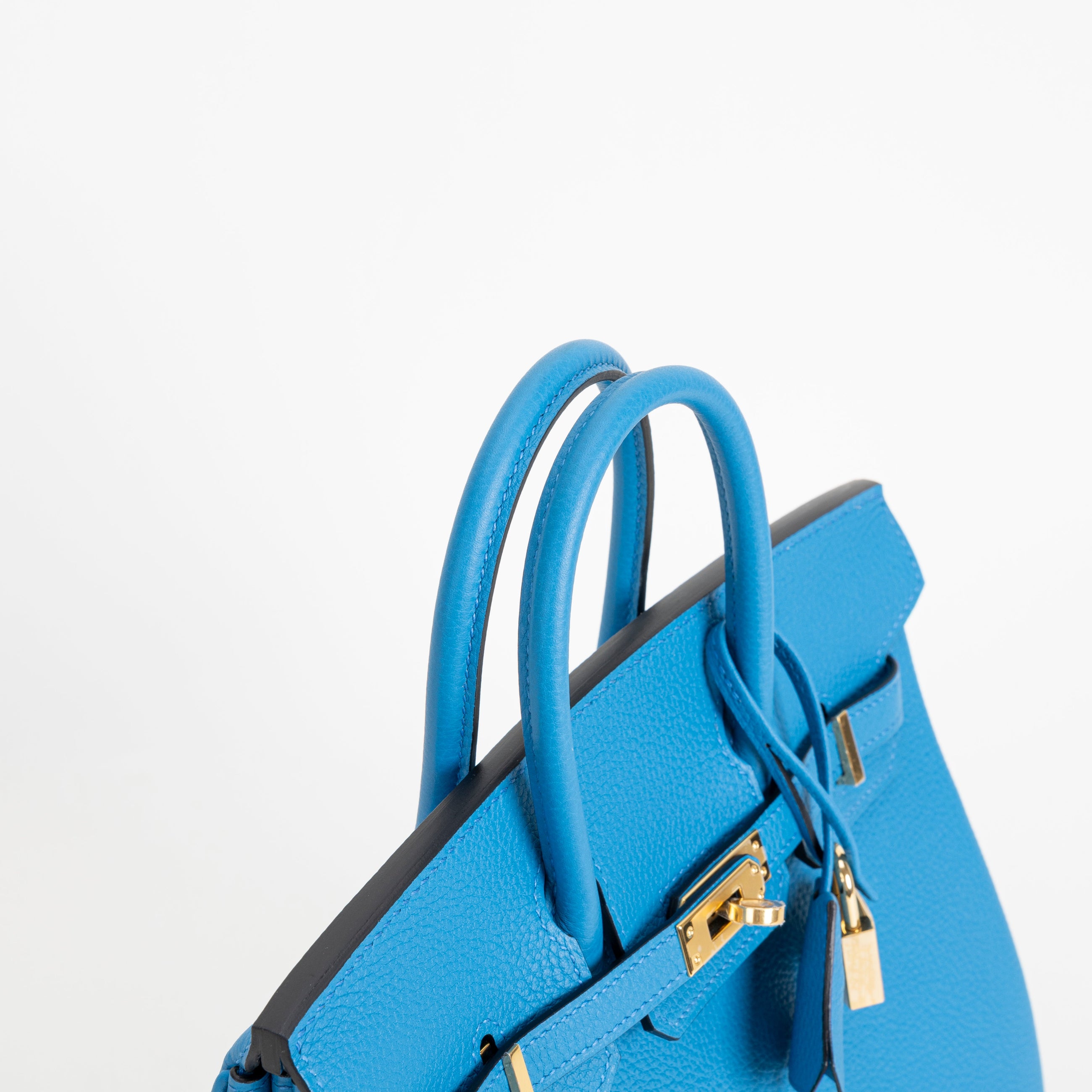 BIRKIN 25 TOGO LEATHER BLEU ZANZIBAR WITH GOLD HARDWARE (GHW)