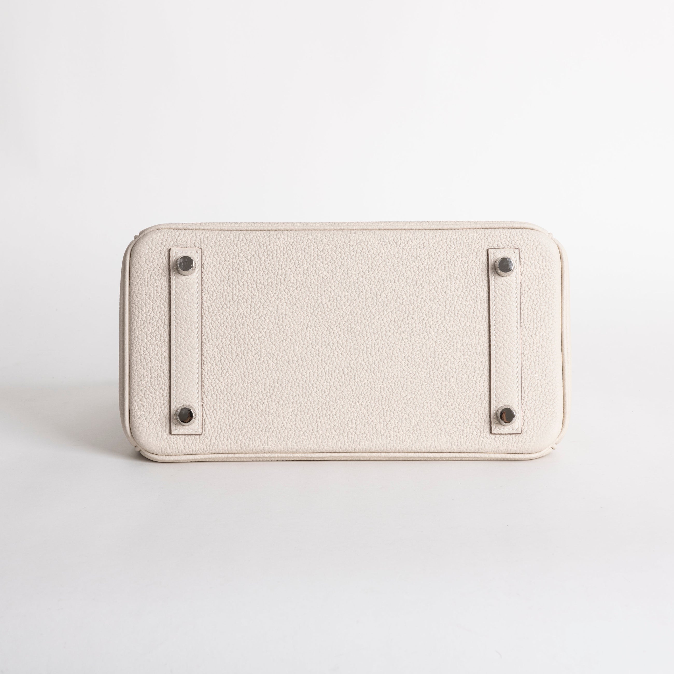 BIRKIN 25 TOGO LEATHER CRAIE WITH PALLADIUM HARDWARE (PHW)