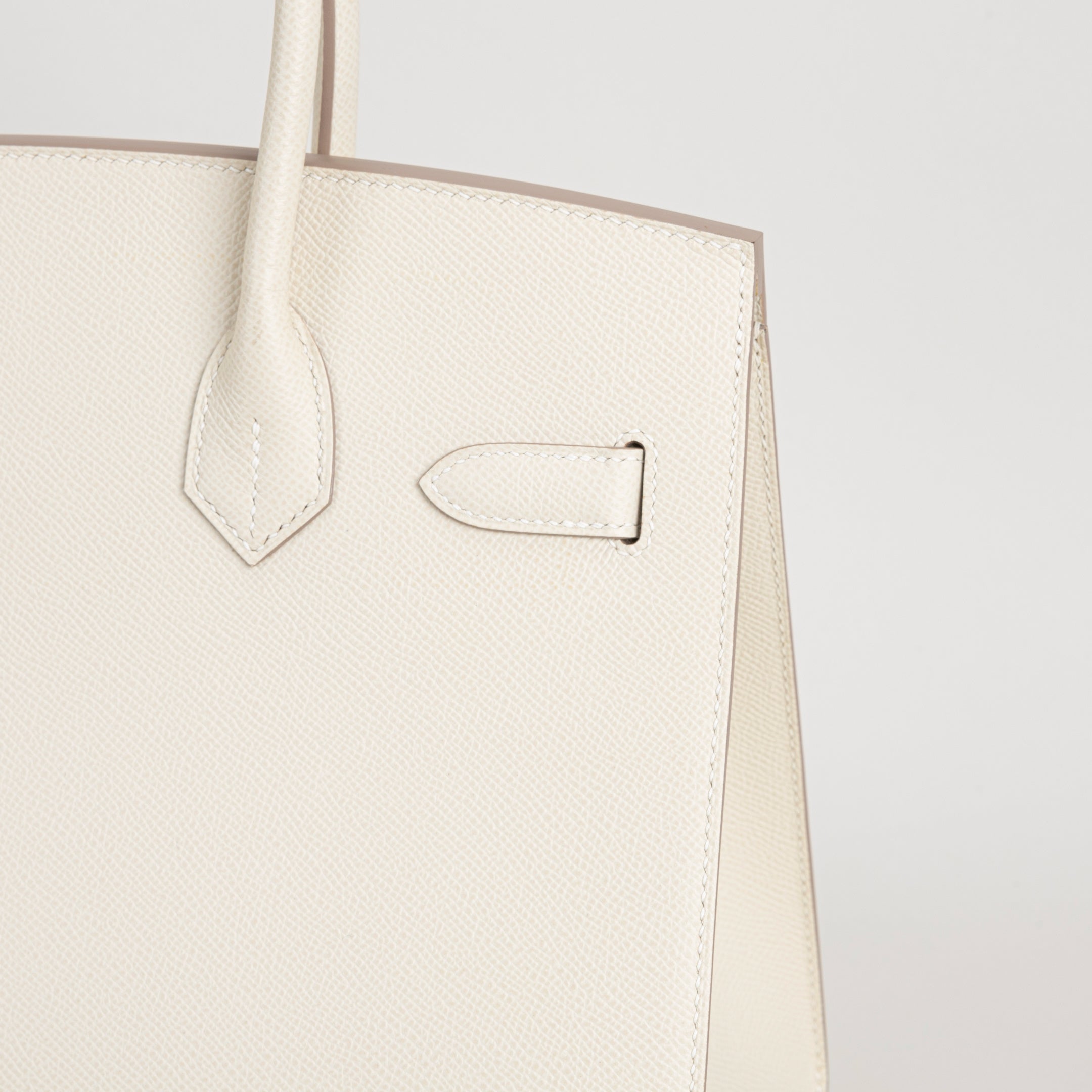 BIRKIN 30 (SELLIER SHAPE) EPSOM LEATHER CRAIE WITH GOLD HARDWARE (GHW)