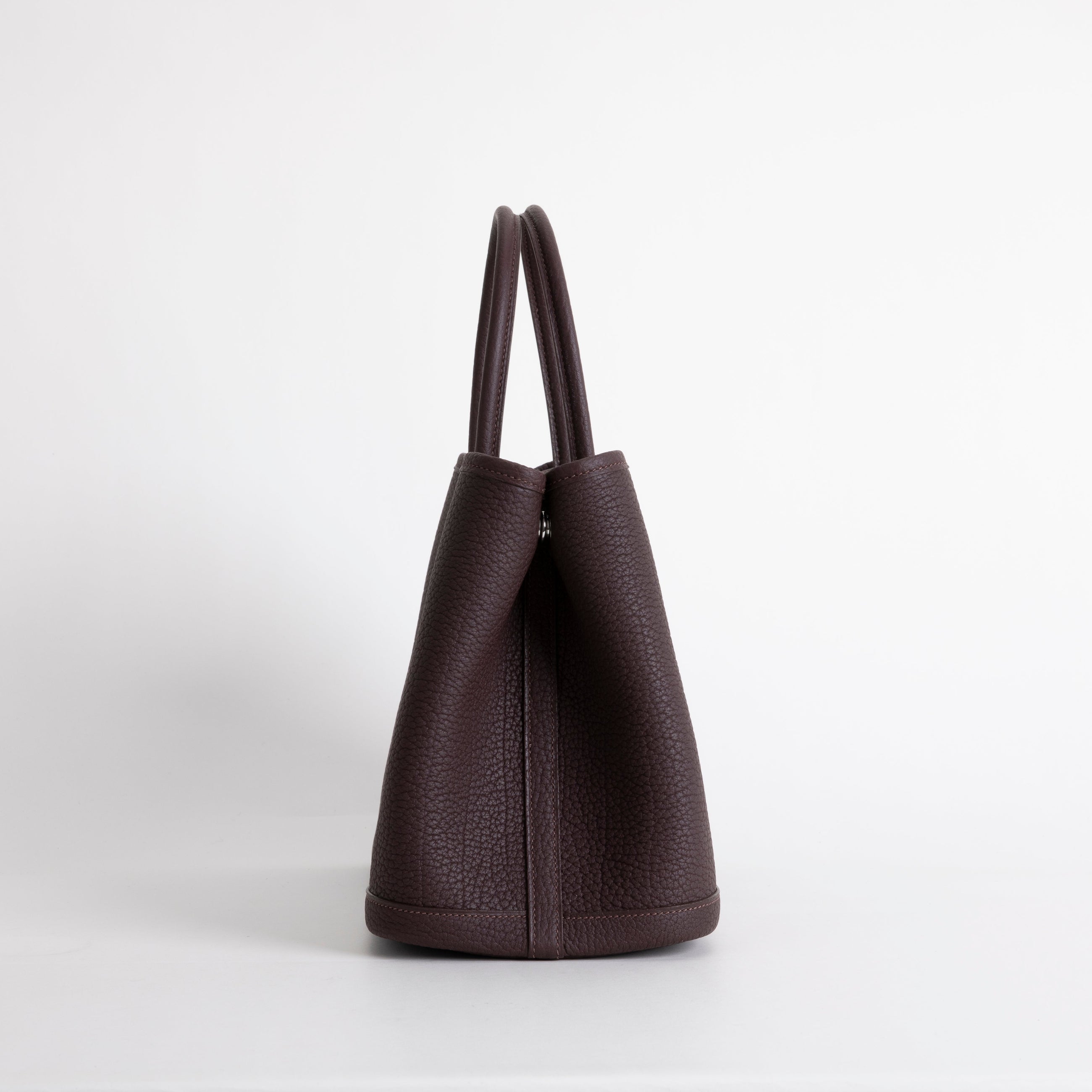 GARDEN PARTY 30 NEGONDA LEATHER ROUGE SELLIER WITH PALLADIUM HARDWARE (PHW)