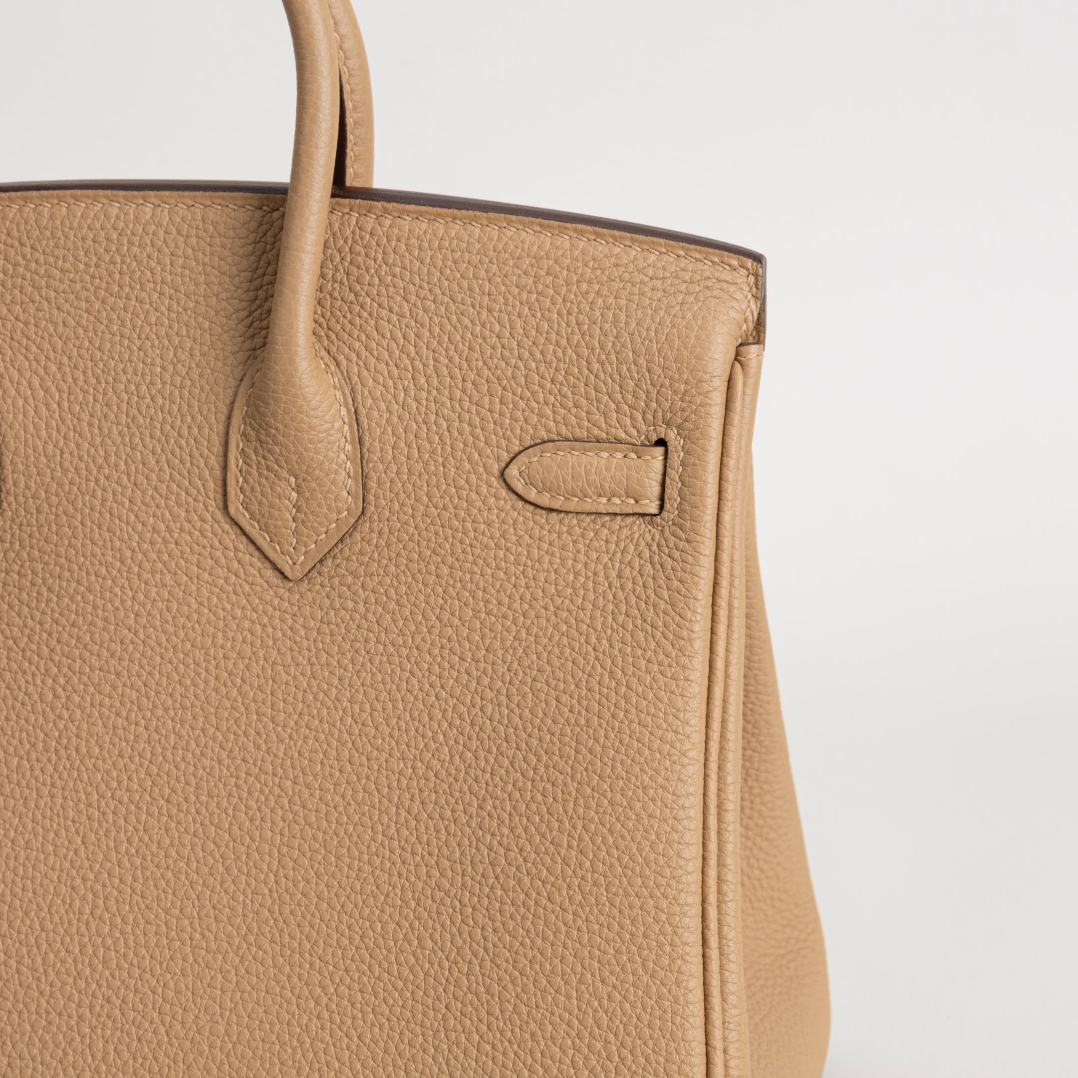 BIRKIN 25 TOGO LEATHER CHAI WITH GOLD HARDWARE (GHW)