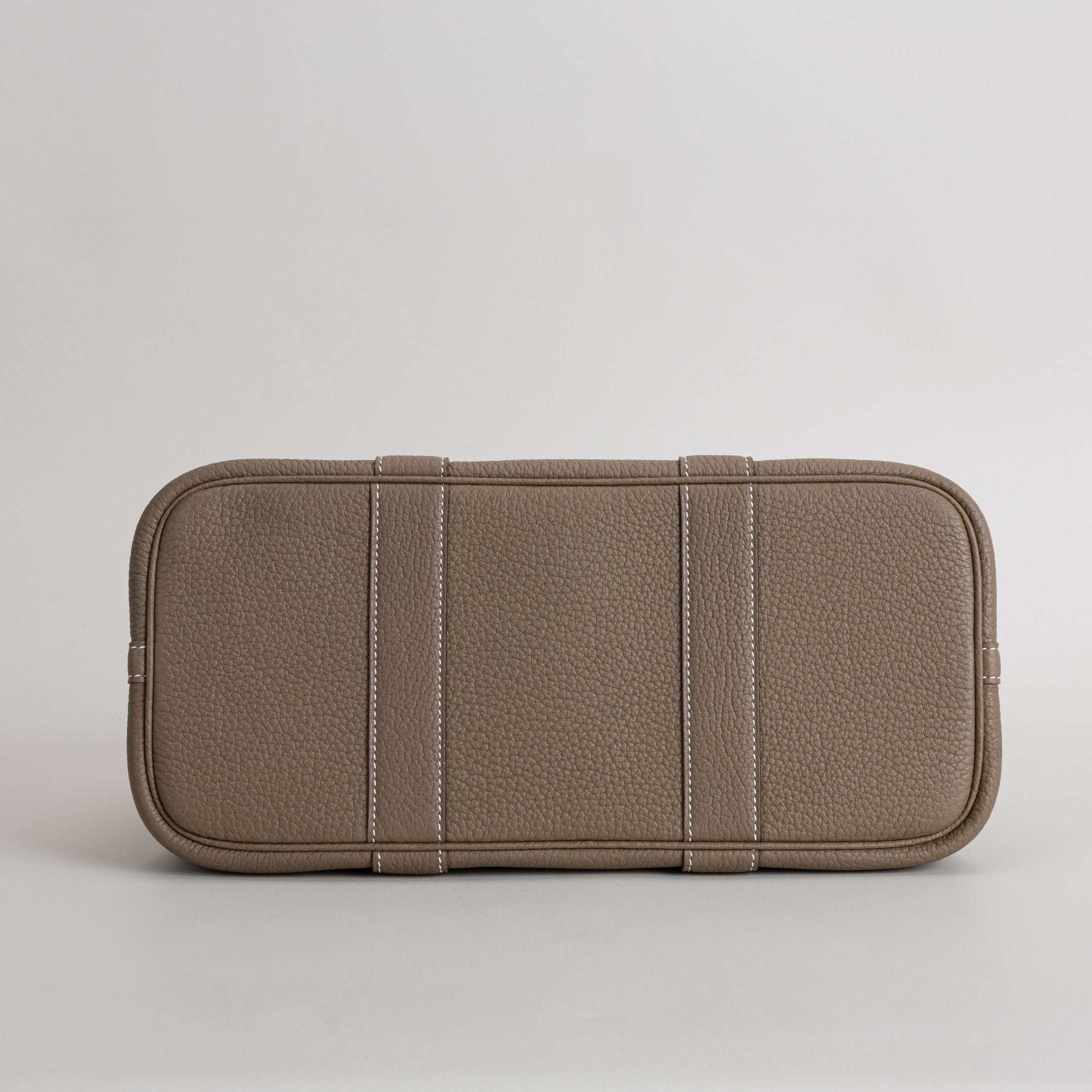 GARDEN PARTY 30 NEGONDA LEATHER ETOUPE WITH PALLADIUM HARDWARE (PHW)