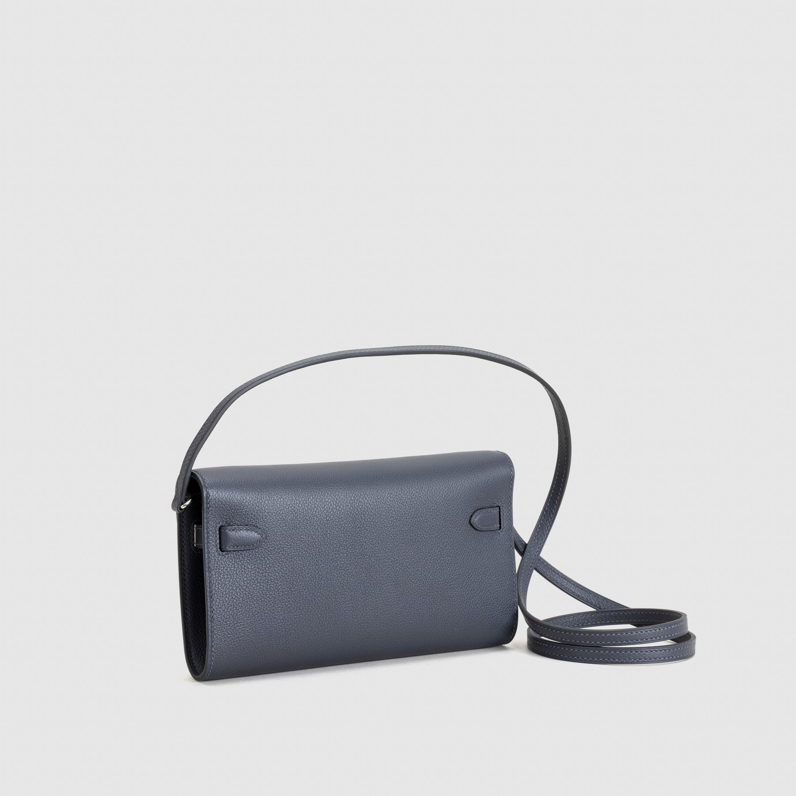 KELLY TO GO EVERCOLOR BLEU NUIT WITH PALLADIUM HARDWARE (PHW)