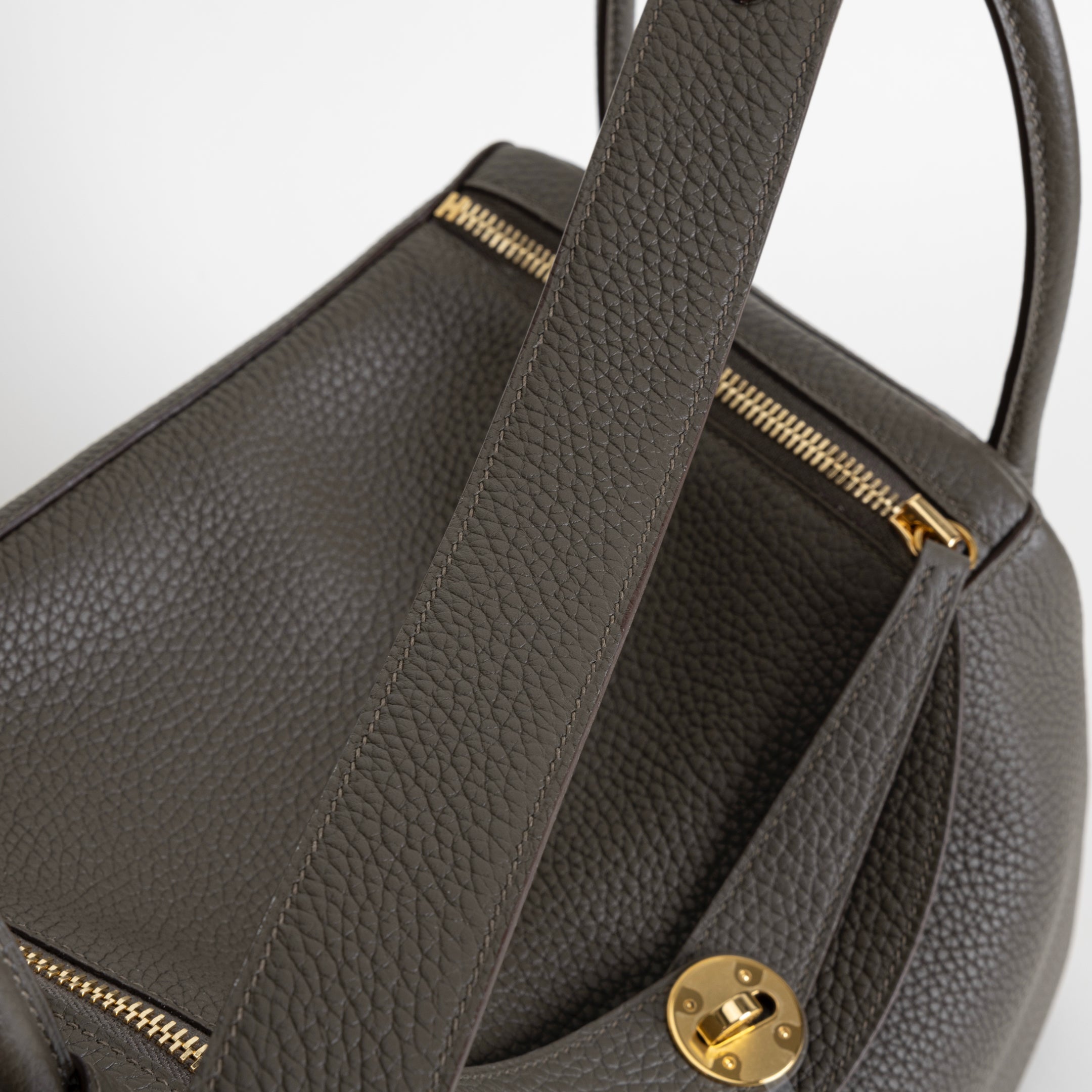 LINDY 30 CLEMENCE LEATHER ETAIN WITH GOLD HARDWARE (GHW)