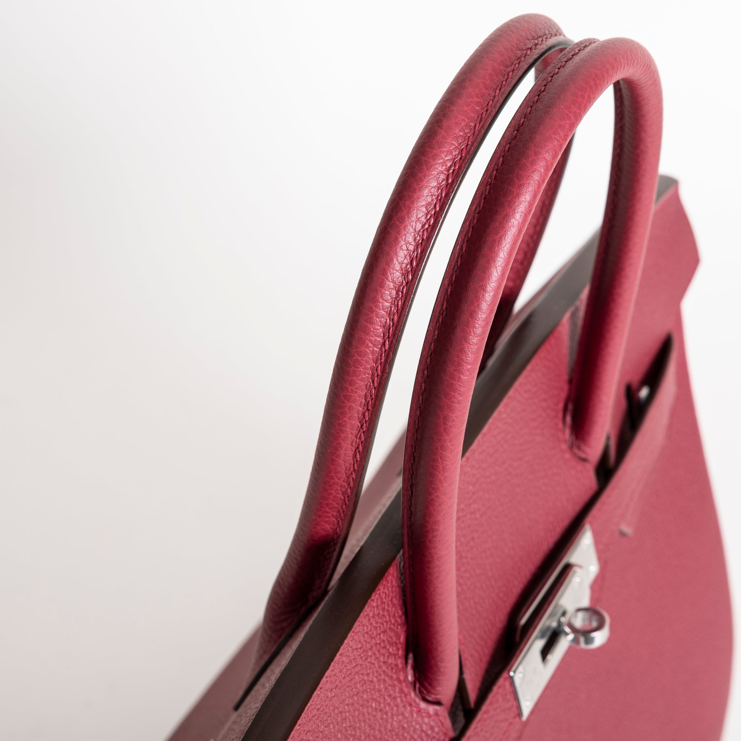 BIRKIN 30 TOGO LEATHER ROUGE GRENAT WITH PALLADIUM HARDWARE (PHW)