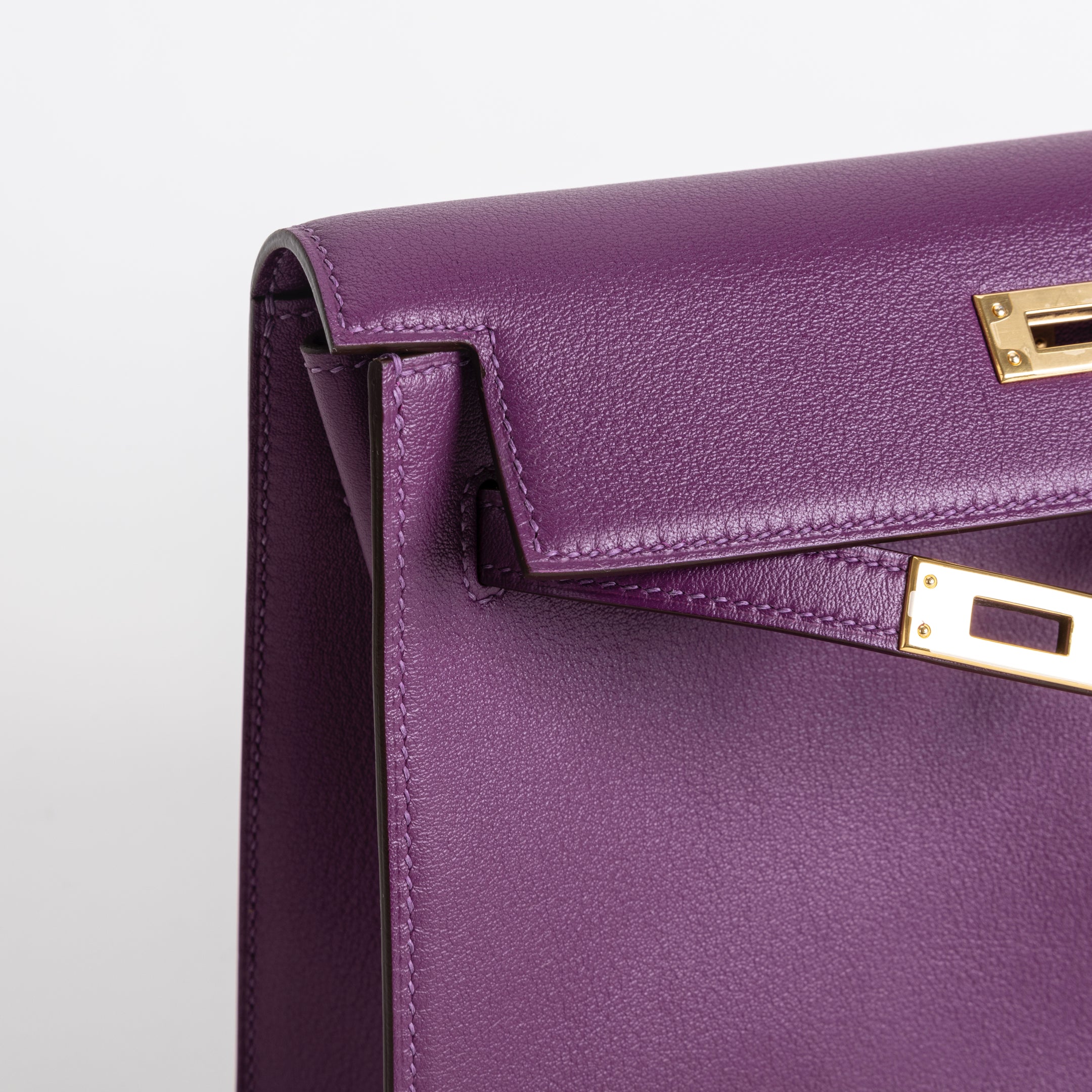 KELLY DANSE SWIFT LEATHER ANEMONE WITH GOLD HARDWARE (GHW)