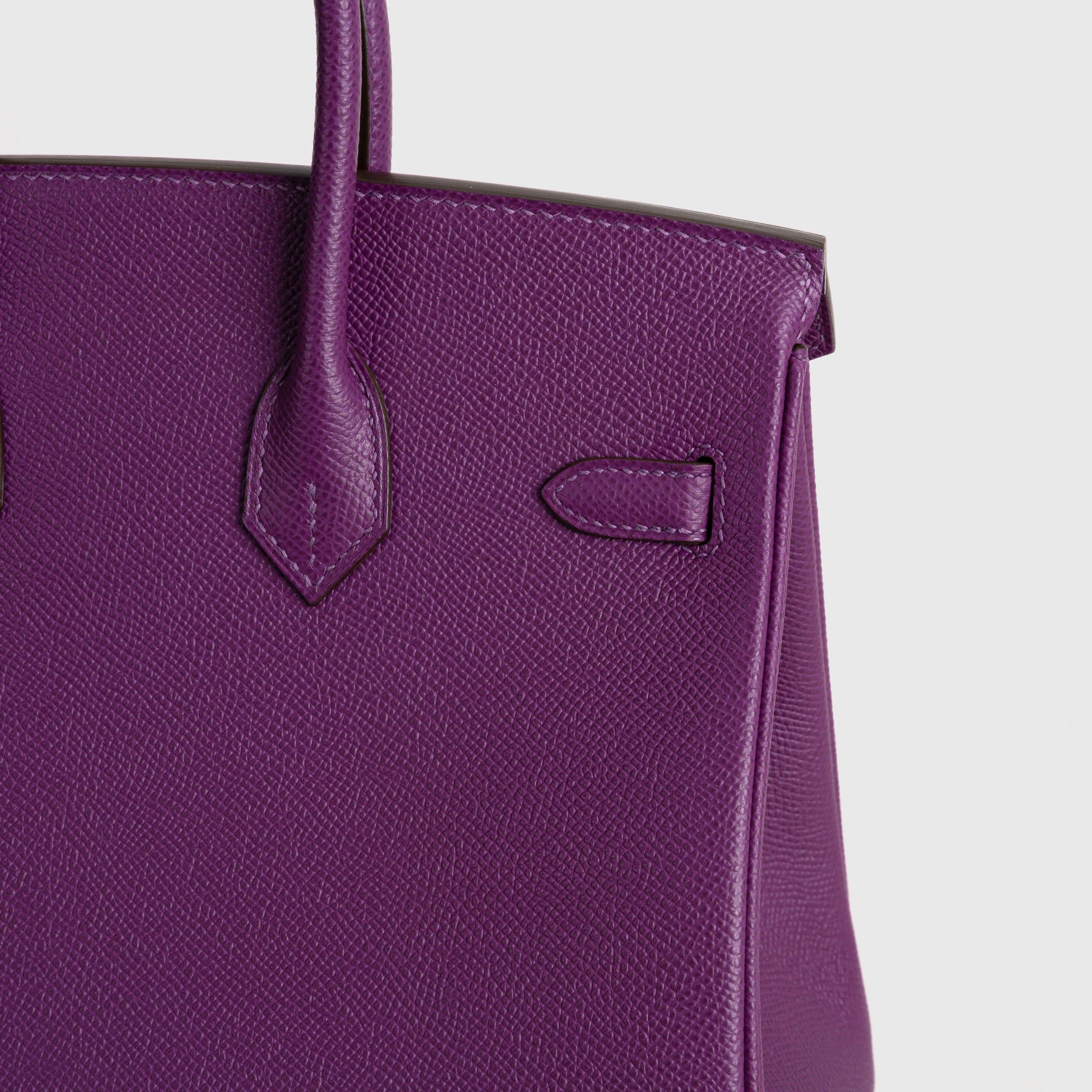 BIRKIN 25 EPSOM LEATHER ANEMONE WITH GOLD HARDWARE (GHW)