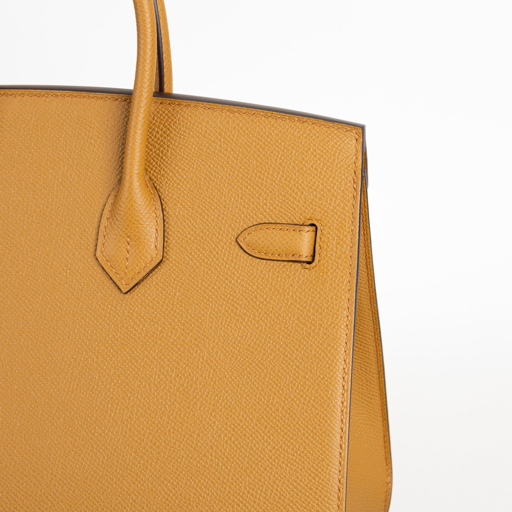 BIRKIN 25 (SELLIER SHAPE) EPSOM LEATHER SESAME WITH GOLD HARDWARE (GHW)