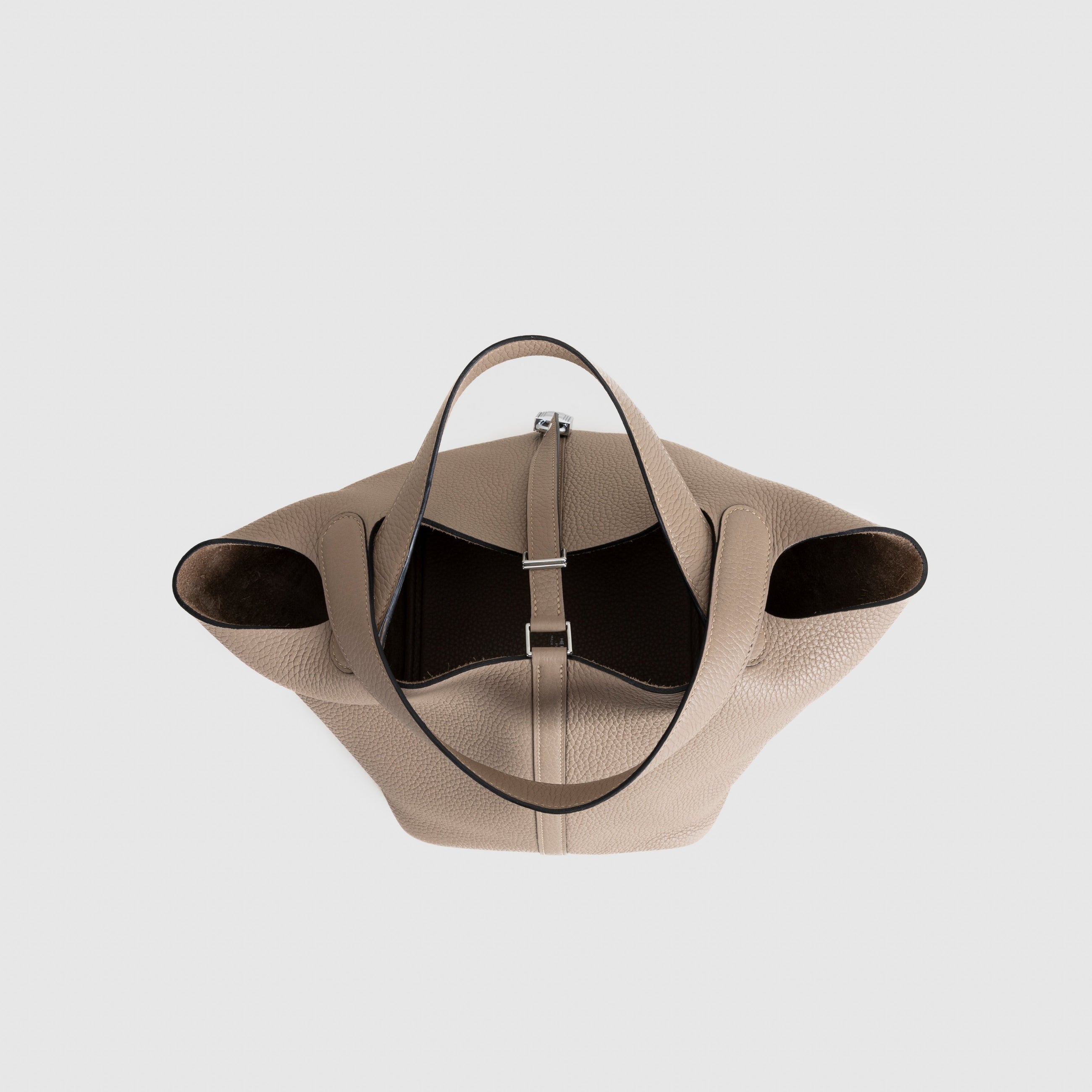 PICOTIN 22 LOCK CLEMENCE LEATHER TRENCH WITH PALLADIUM HARDWARE (PHW)