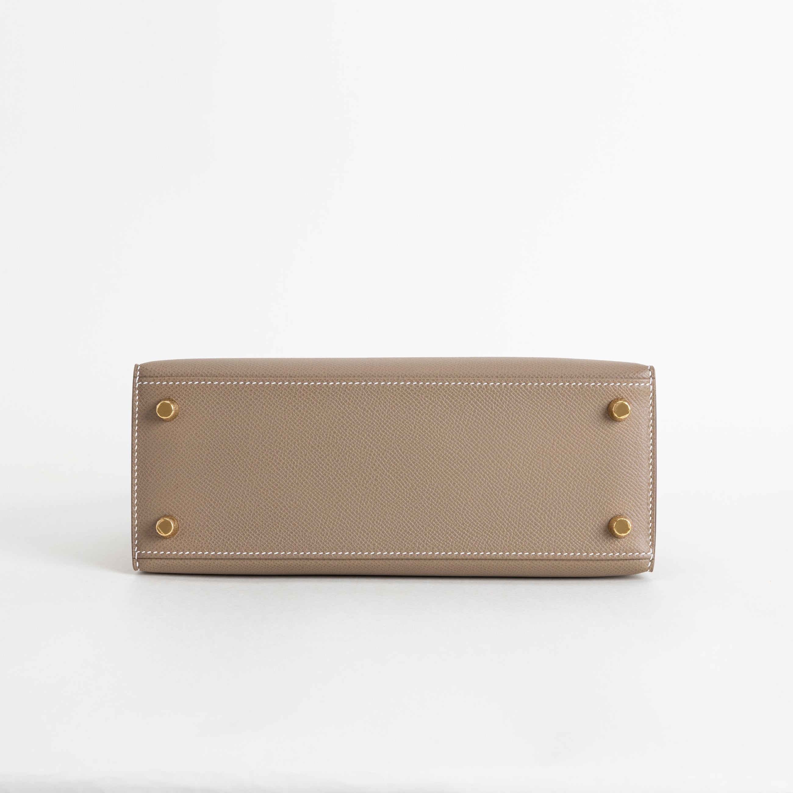 KELLY 25 EPSOM LEATHER ETOUPE WITH GOLD HARDWARE (GHW)