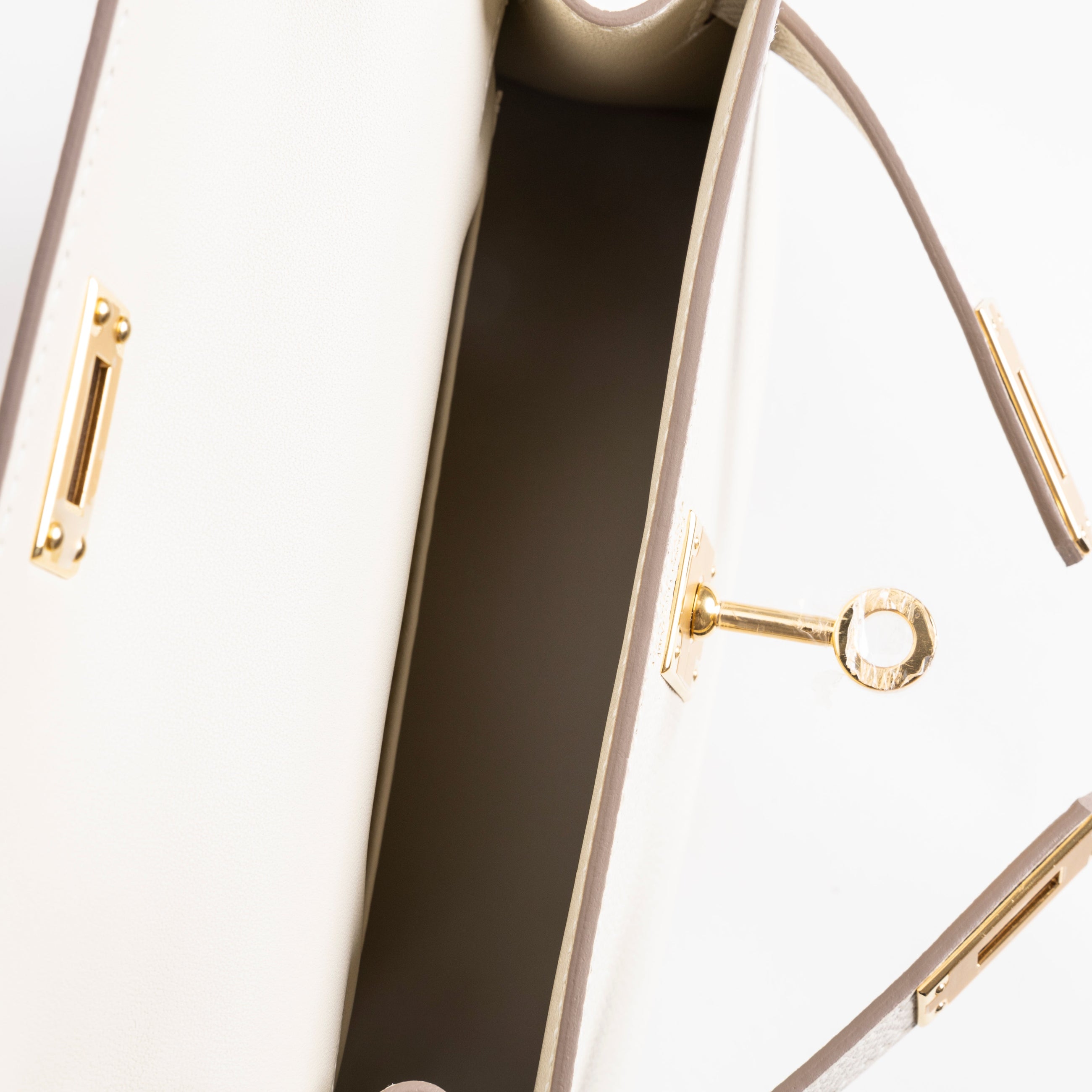 MINI KELLY II (20) EPSOM LEATHER CRAIE WITH GOLD HARDWARE (GHW)