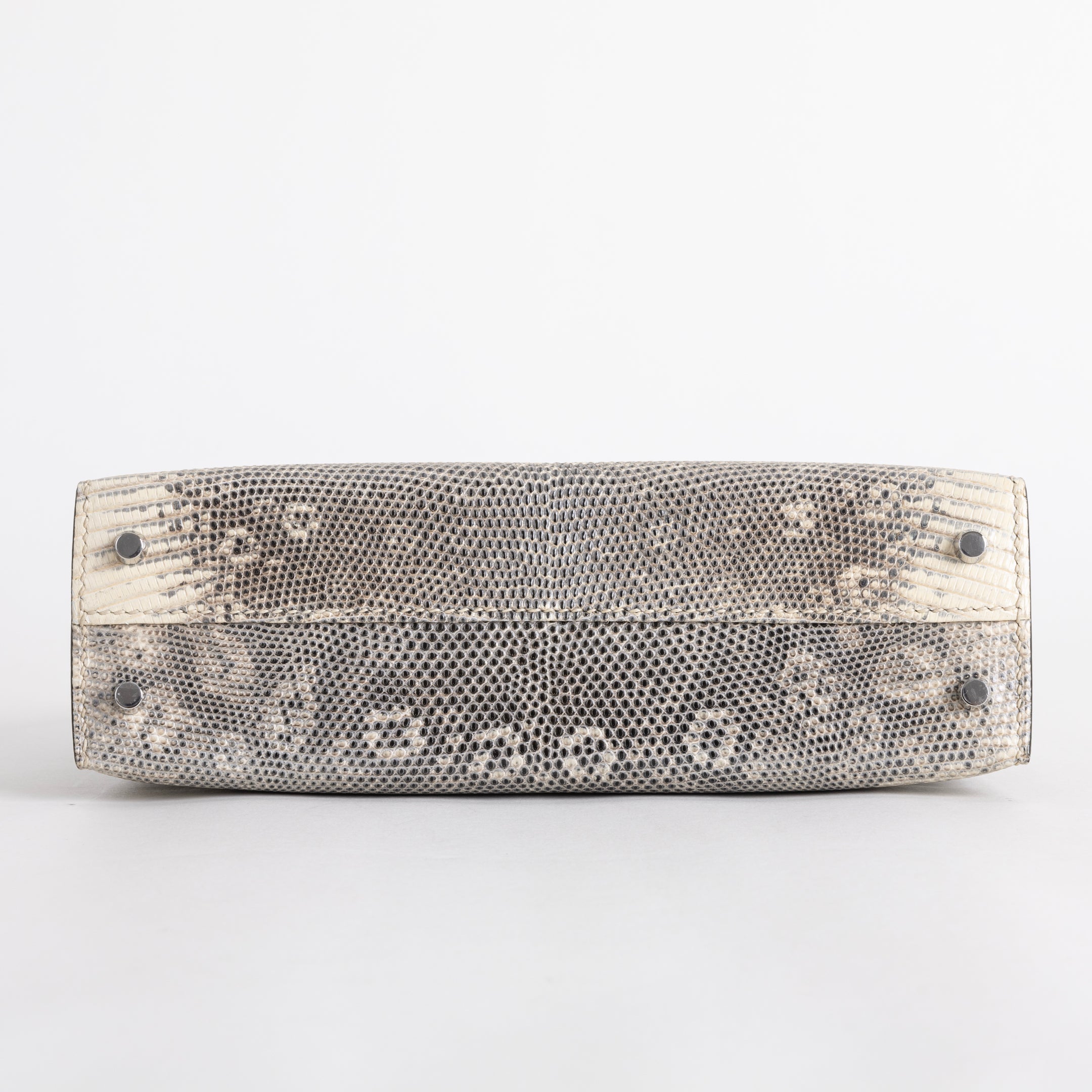 MINI KELLY II (20) OMBRE LIZARD LEATHER WITH PALLADIUM HARDWARE (PHW)