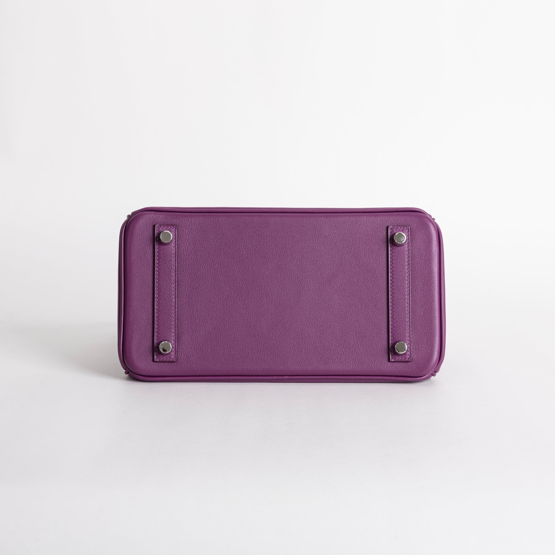 BIRKIN 25 SWIFT LEATHER ANEMONE WITH PALLADIUM HARDWARE (PHW)