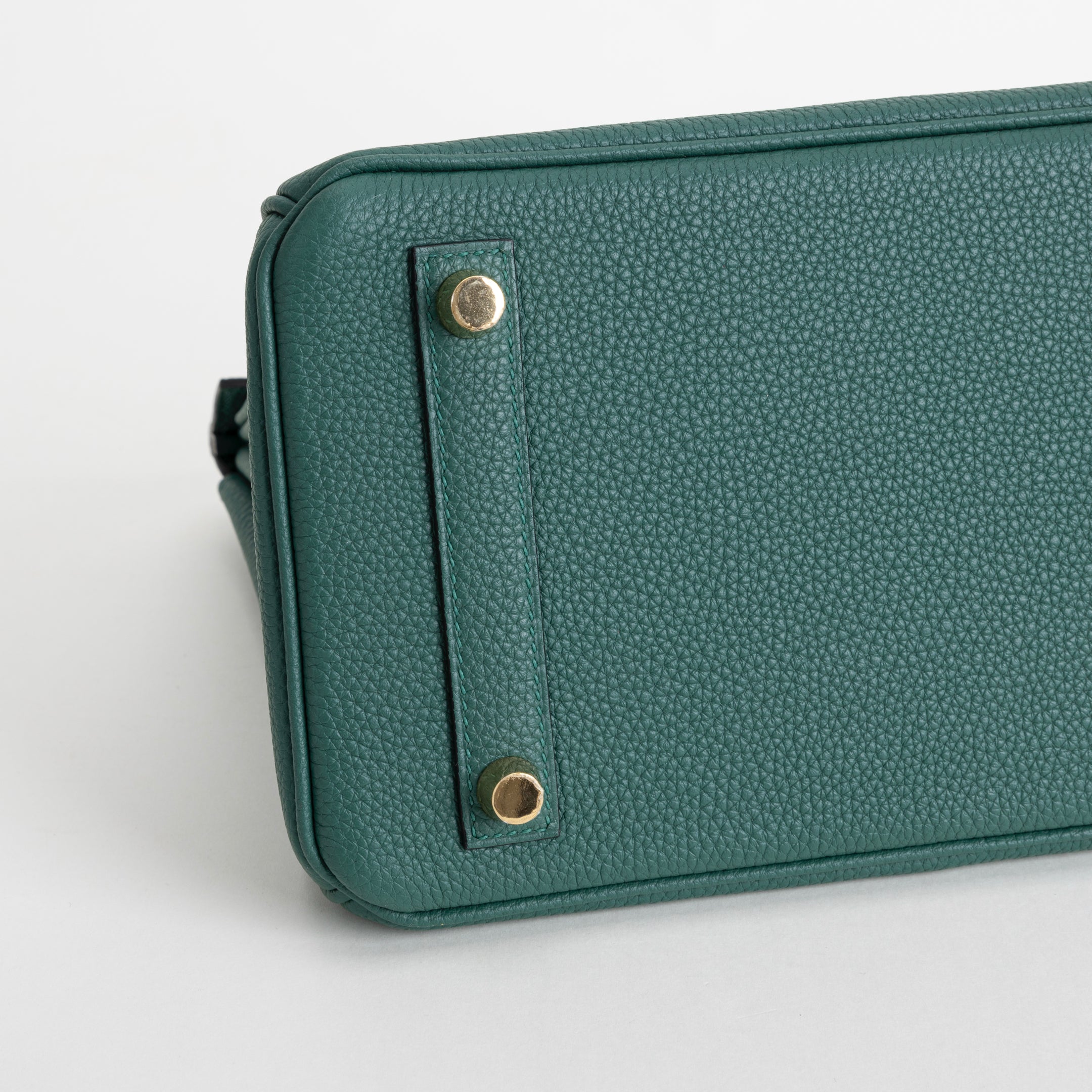 BIRKIN 25 TOGO LEATHER MALACHITE WITH GOLD HARDWARE (GHW)