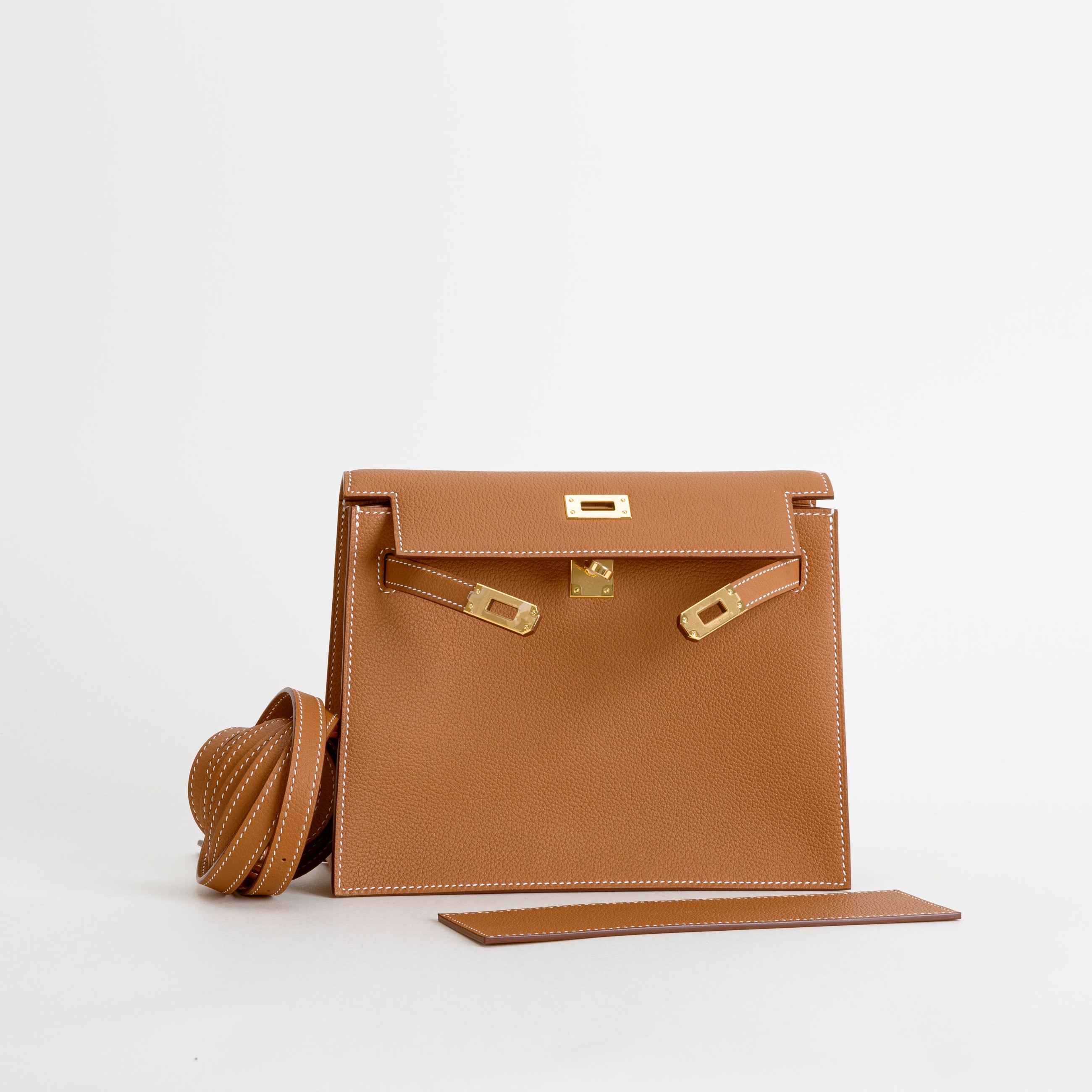 KELLY DANSE EVERCOLOR LEATHER GOLD WITH GOLD HARDWARE (GHW)