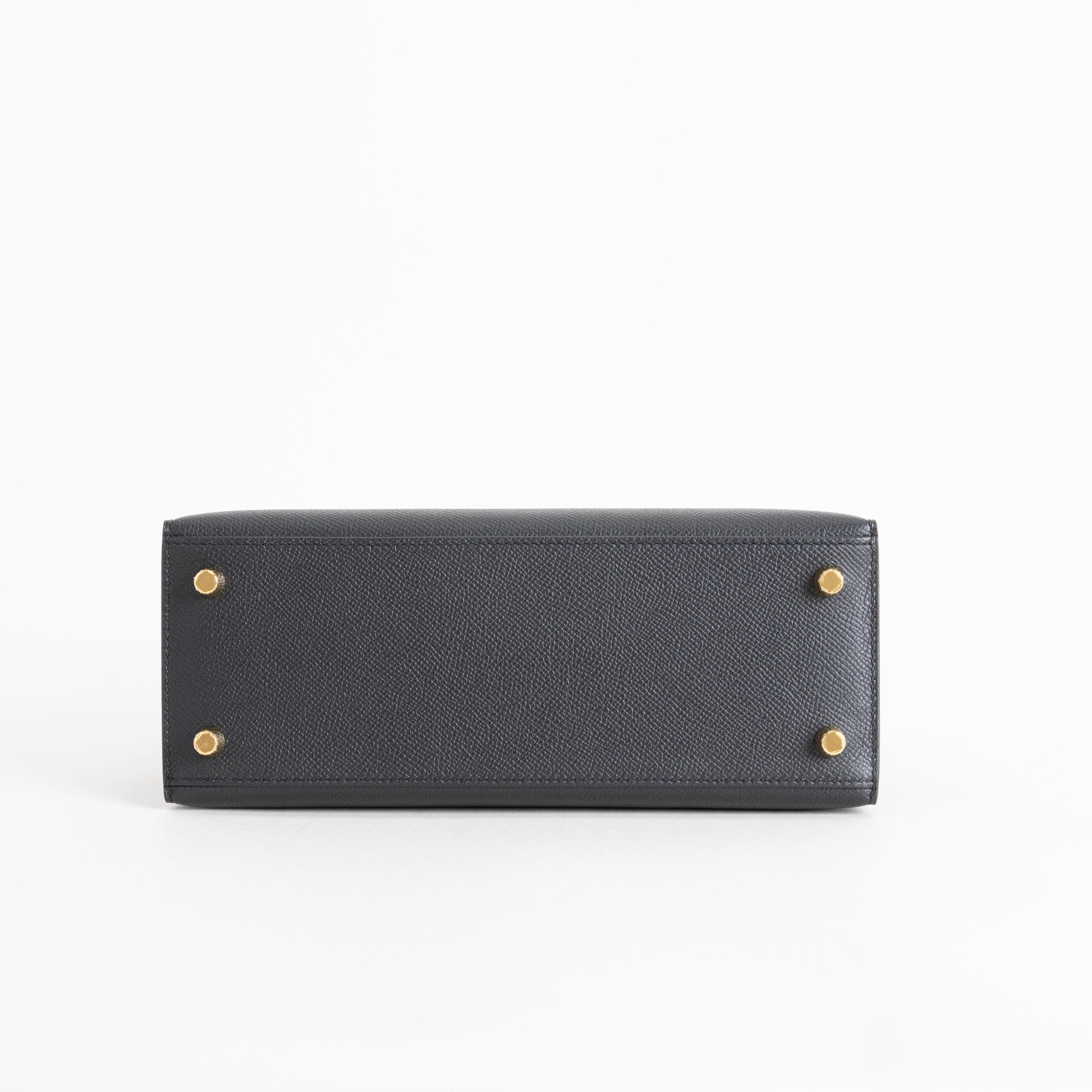 KELLY 25 EPSOM LEATHER NOIR (BLACK) WITH GOLD HARDWARE (GHW)