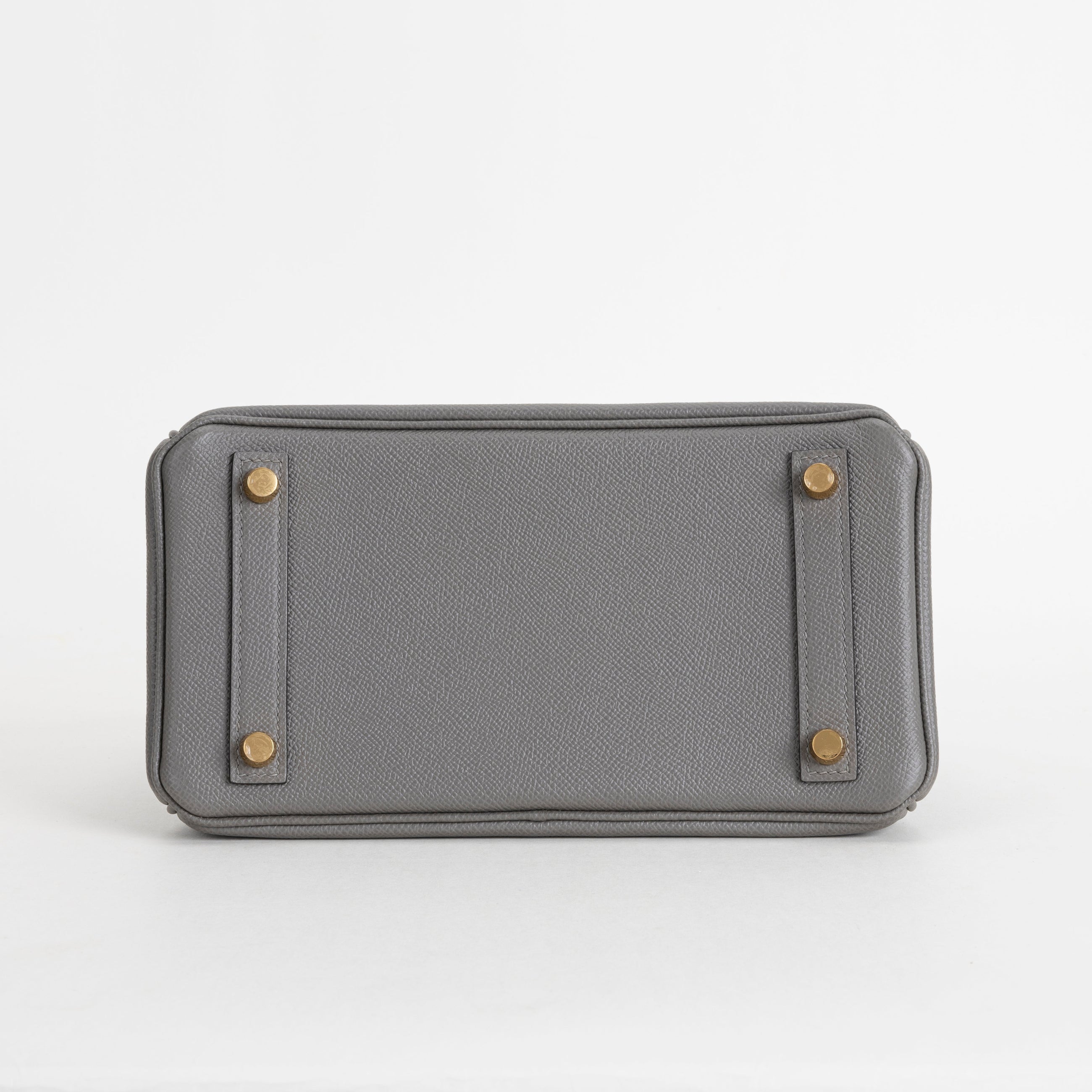 BIRKIN 25 EPSOM LEATHER GRIS MEYER WITH GOLD HARDWARE (GHW)