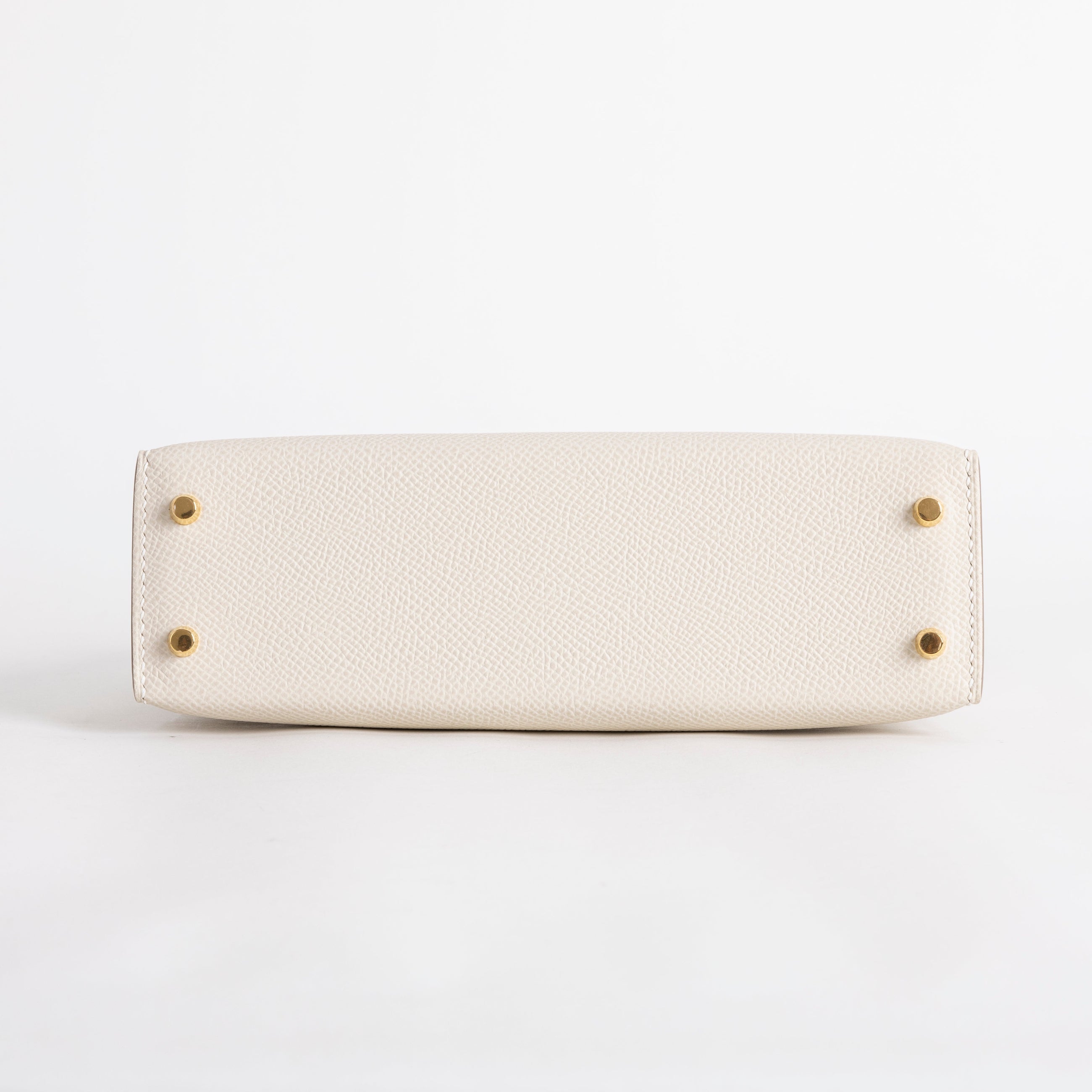 MINI KELLY II (20) EPSOM LEATHER CRAIE WITH GOLD HARDWARE (GHW)